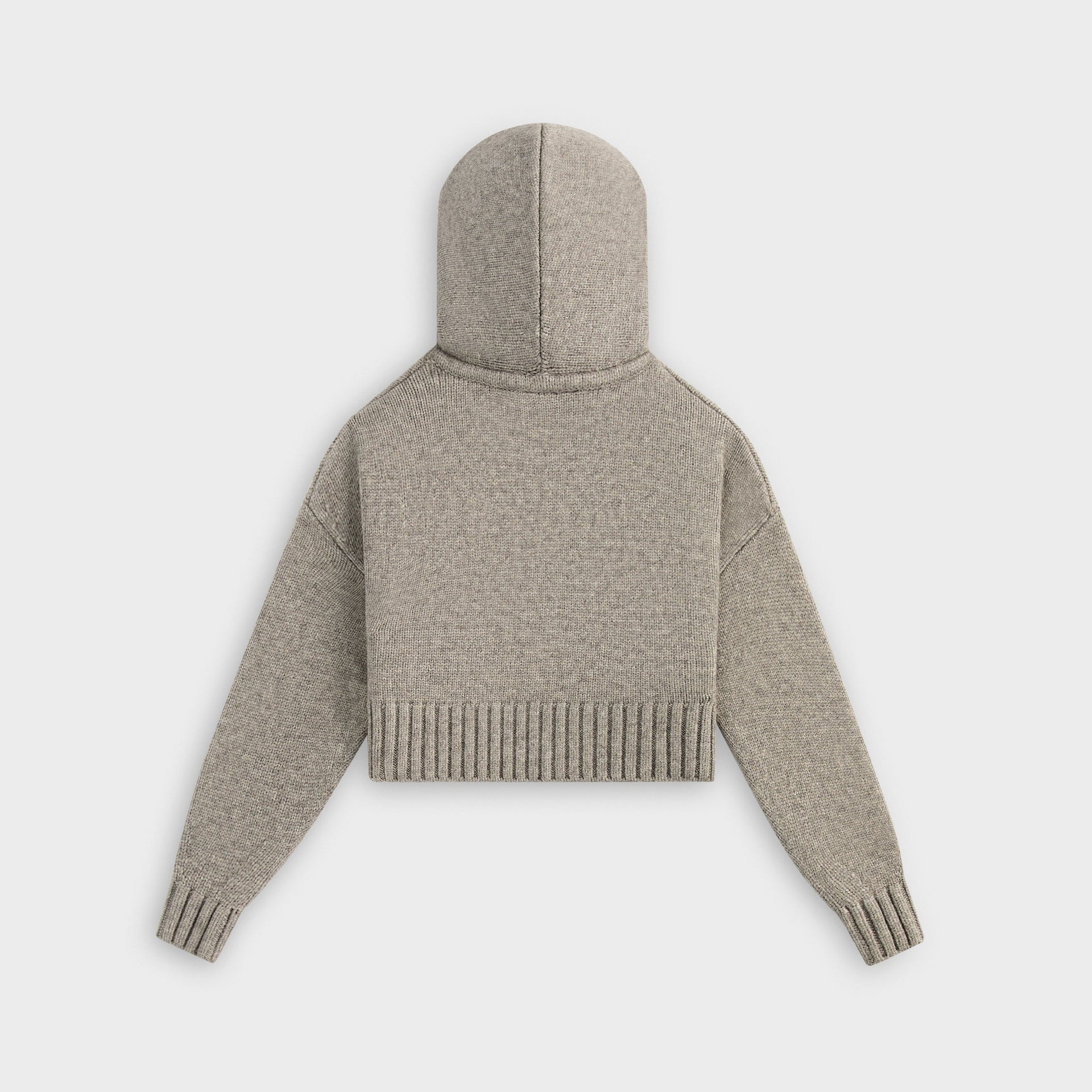 Kith Kids Cropped Celyse Sweater Hoodie - Graphite