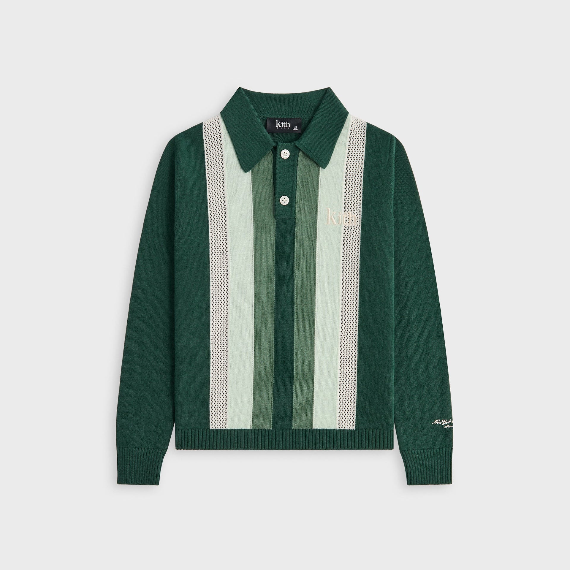 Kith Kids Color-Blocked Hanson Polo - Stadium