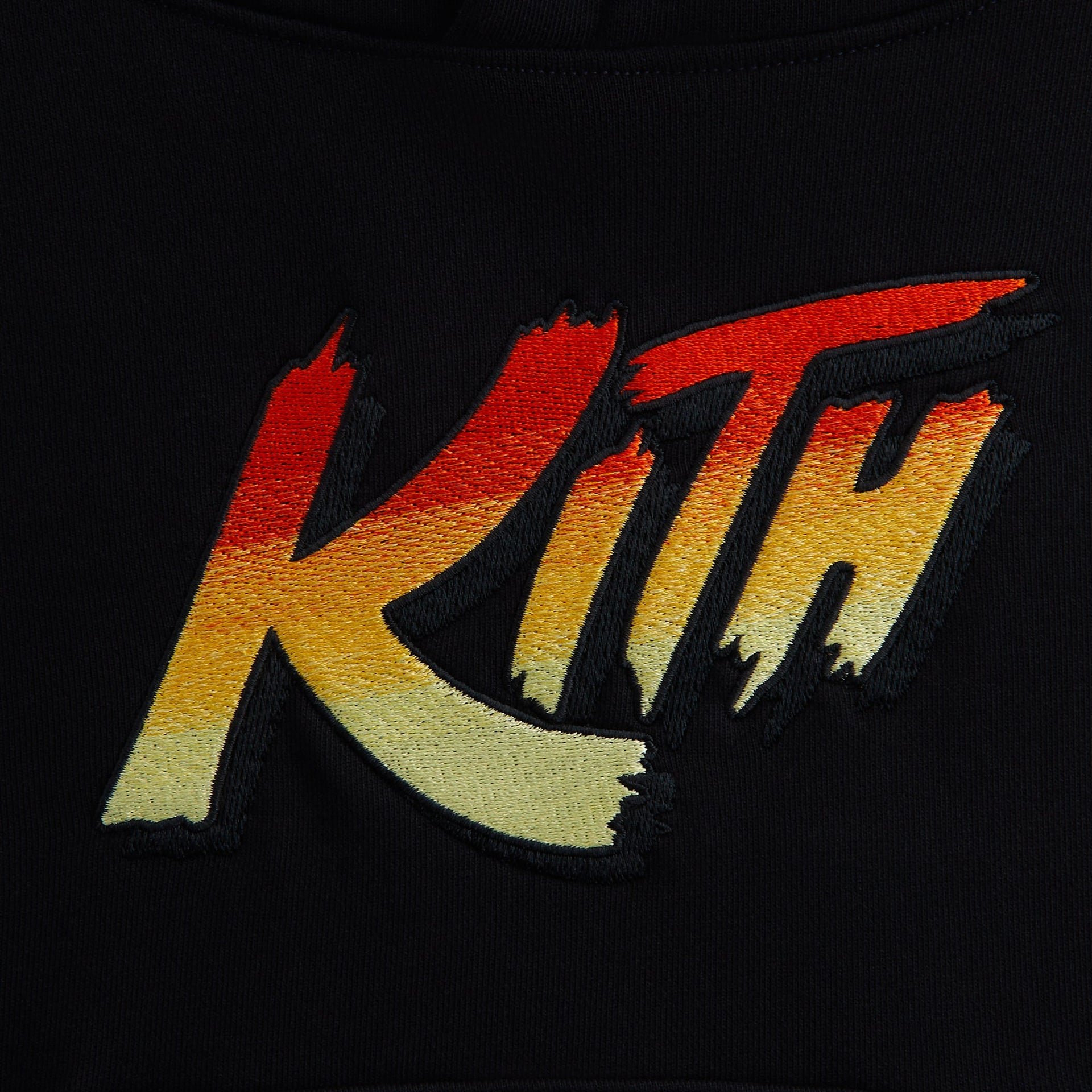 Capcom | Kith Kids Street Fighter Flame Nelson Hoodie - Black