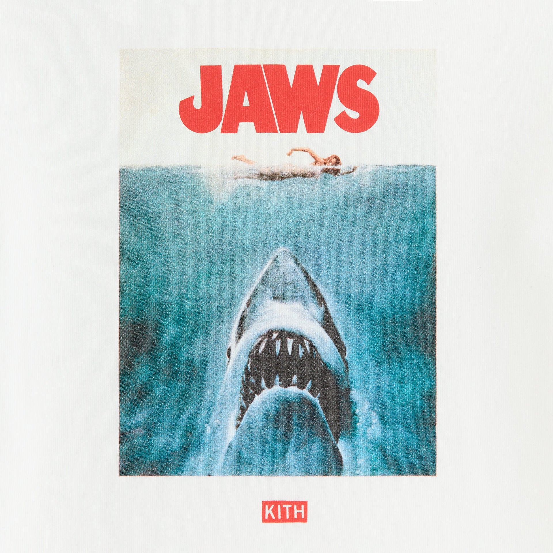 Kith Kids for JAWS Poster Vintage Tee - White