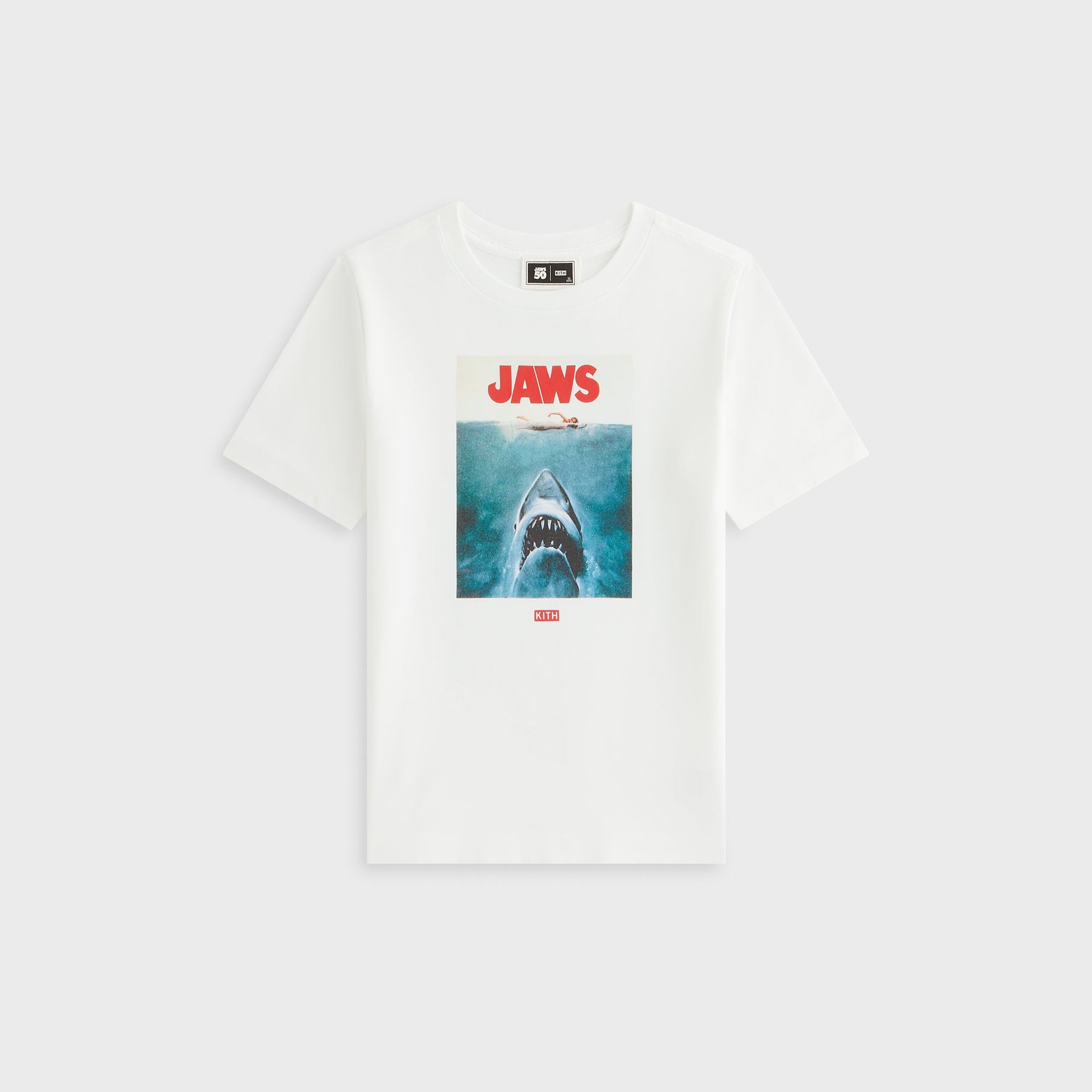 Kith Kids for JAWS Poster Vintage Tee - White