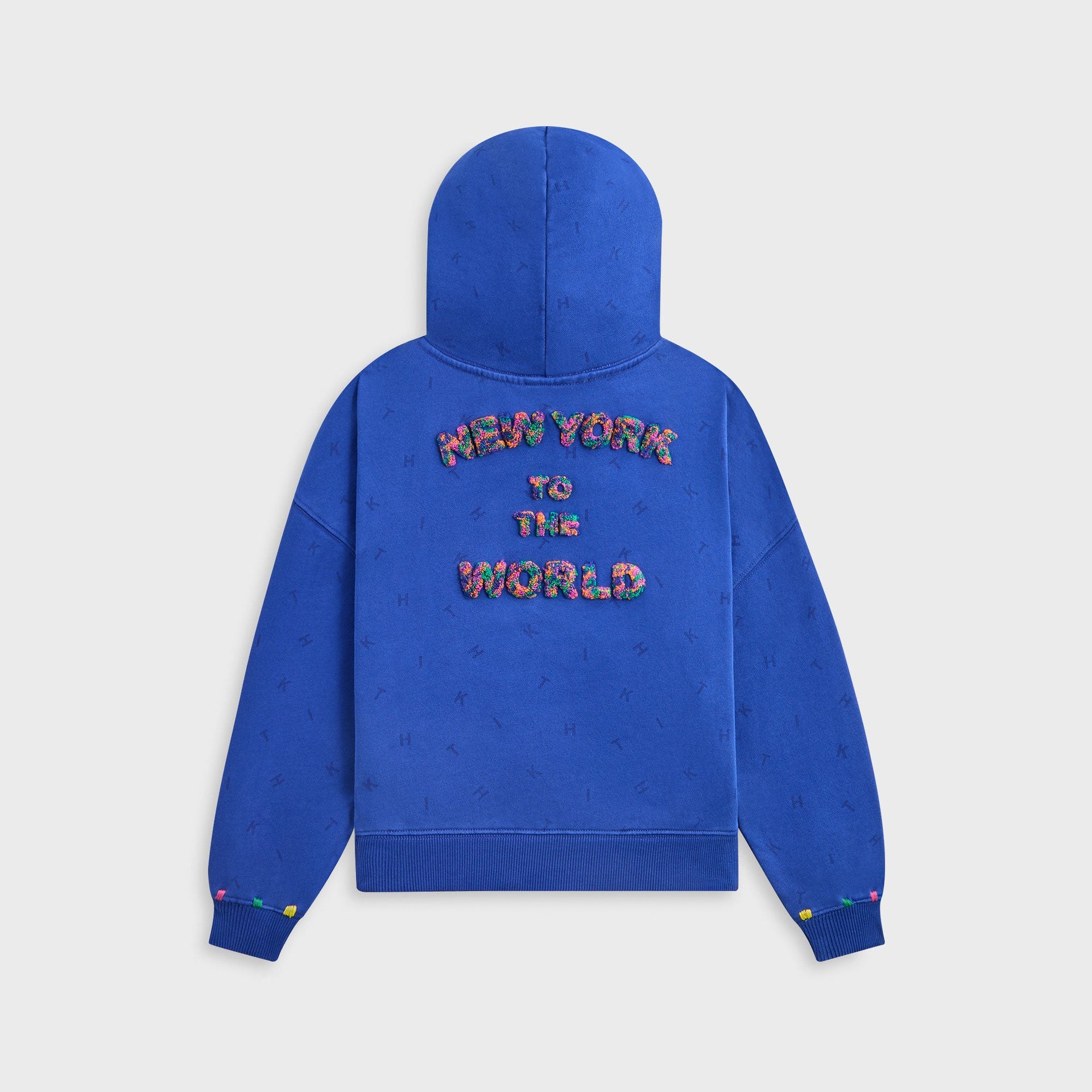 Kith Kids Monogram Chenille Nelson Hoodie - Cyclone