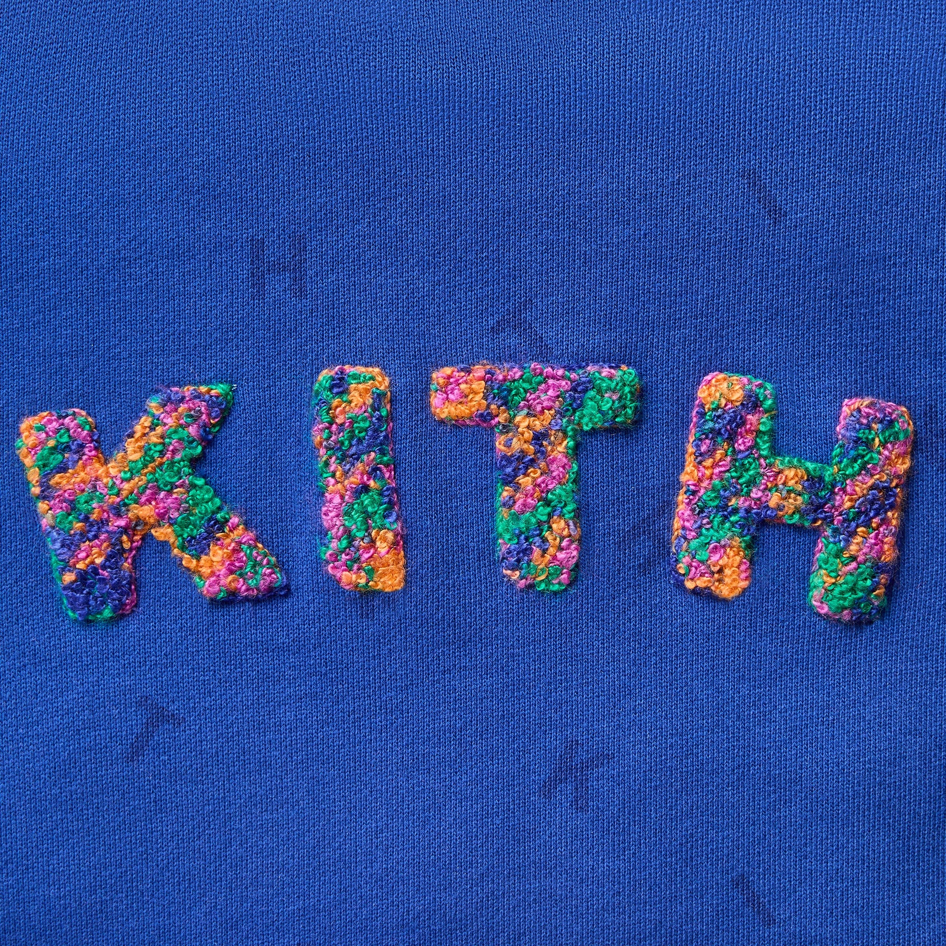 Kith Kids Monogram Chenille Nelson Hoodie - Cyclone