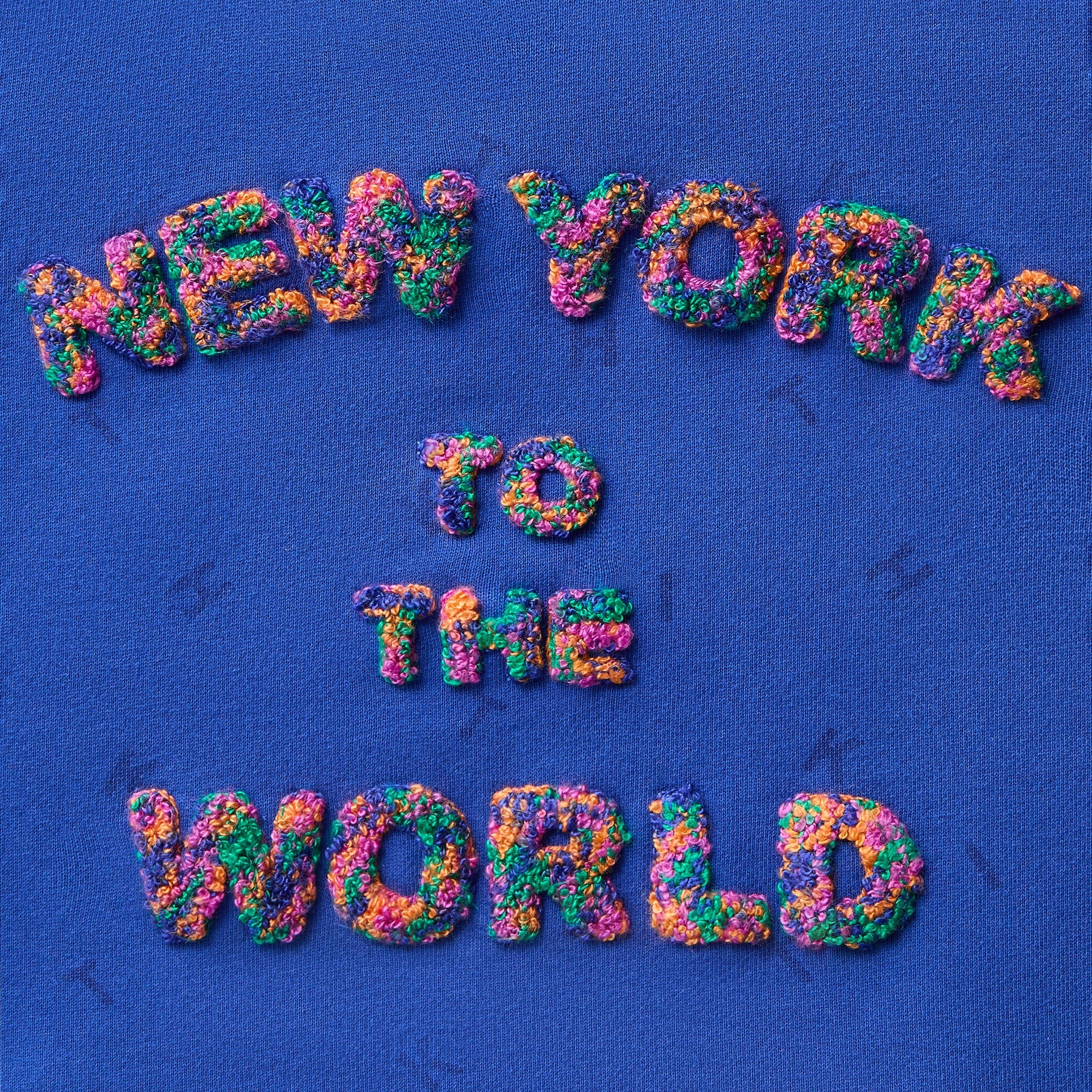 Kith Kids Monogram Chenille Nelson Hoodie - Cyclone