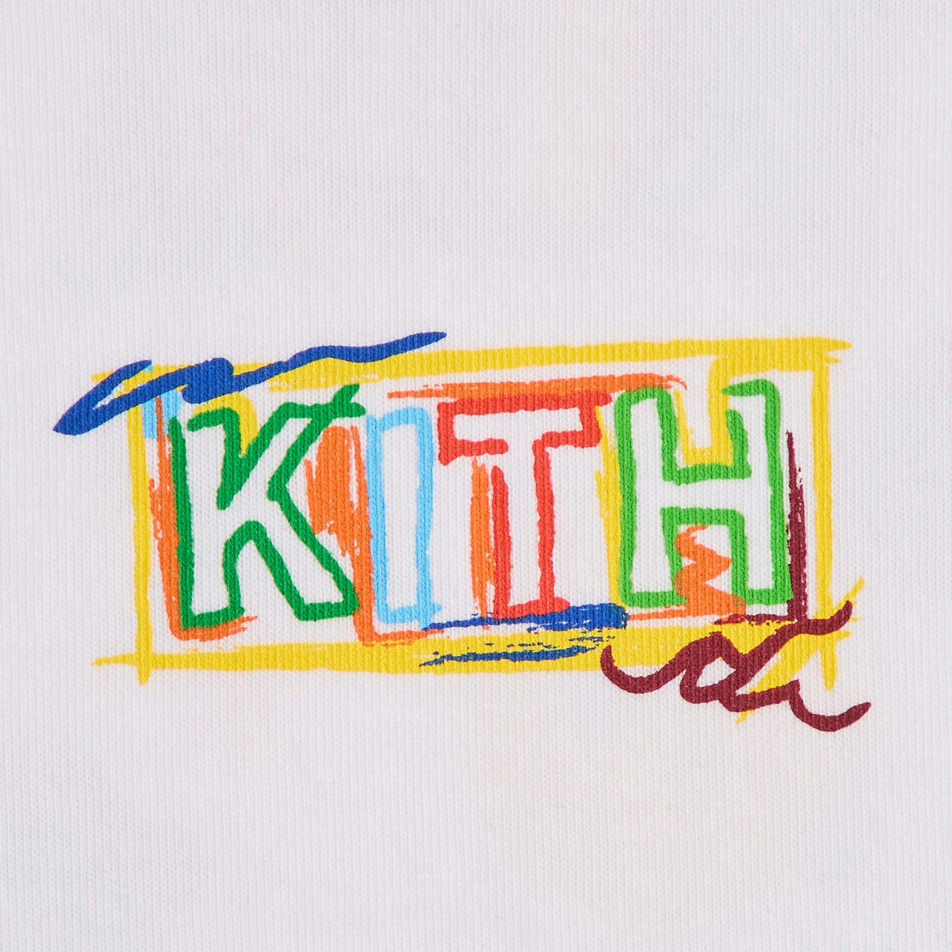 Kith Kids NY Sketchbook Classic Logo Tee - White