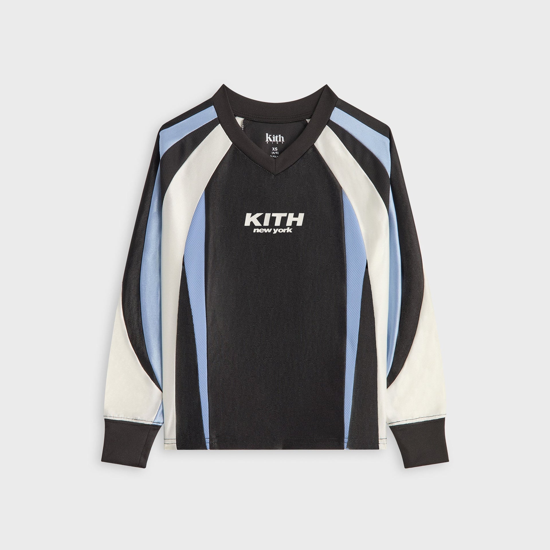 Kith Kids Blocked Ridley Tech Long Sleeve - Nassau