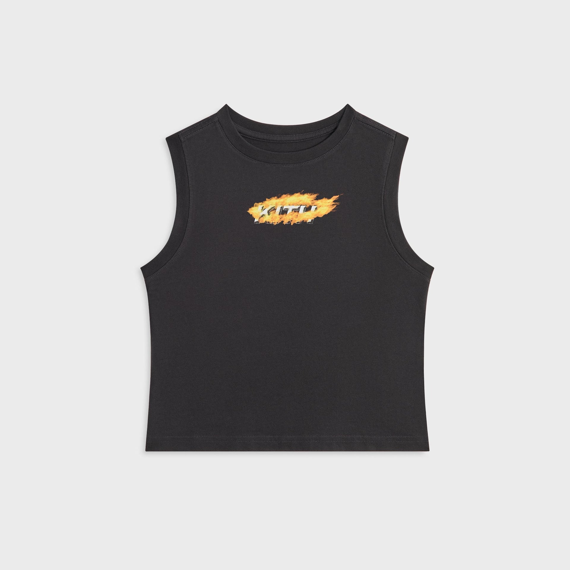 Kith Kids Orbit Flame Muscle Tank - Black