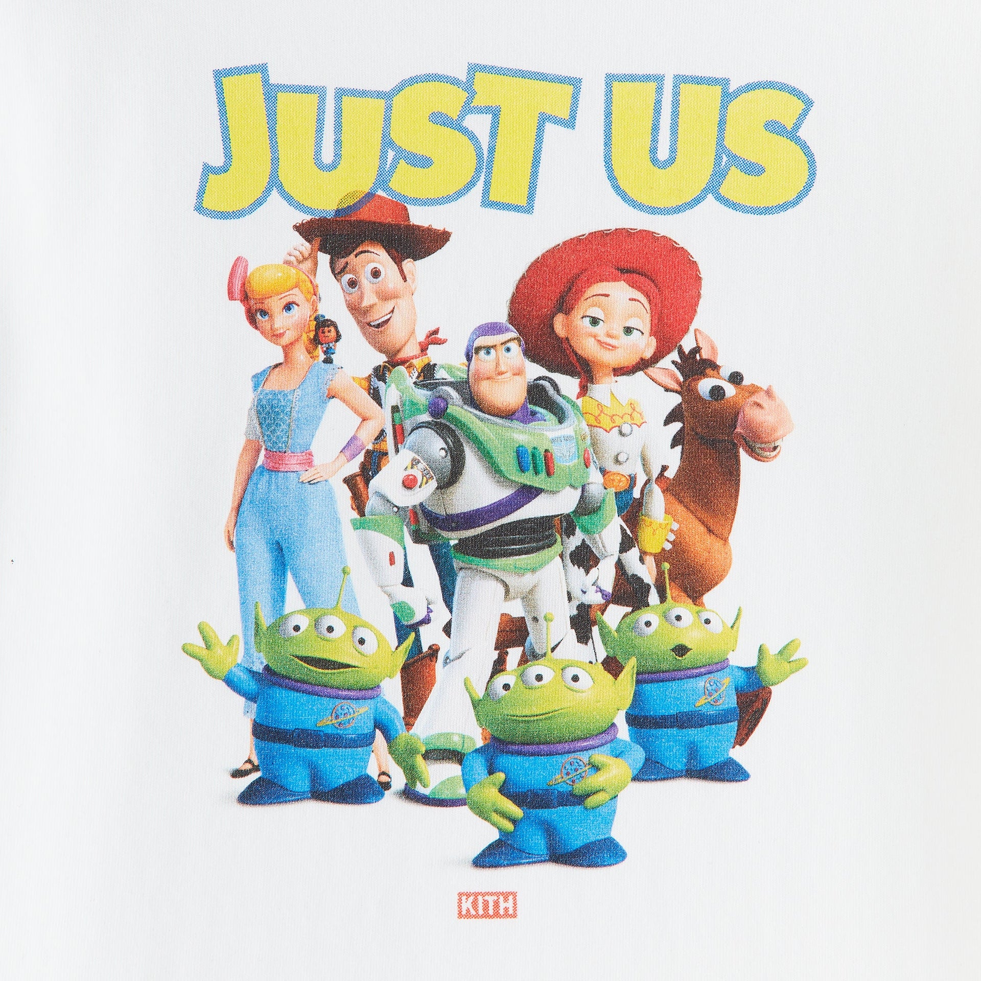 Disney | Kith Kids for Pixar Just Us Toy Story Vintage Tee - White