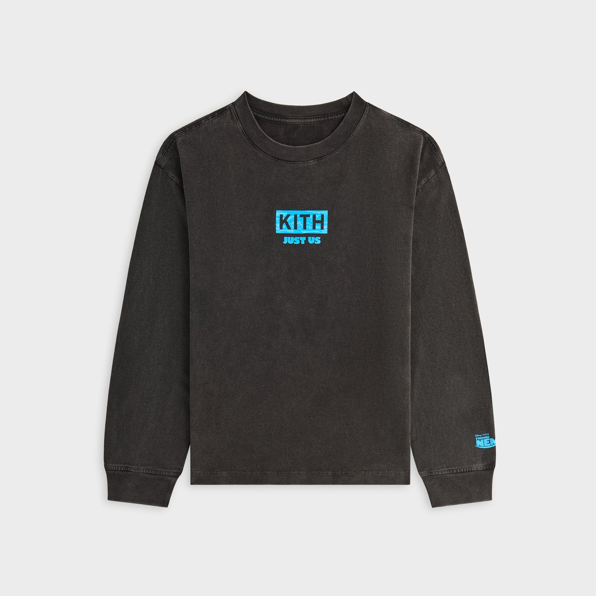 Disney | Kith Kids for Pixar Finding Nemo Family Long Sleeve Tee - Black
