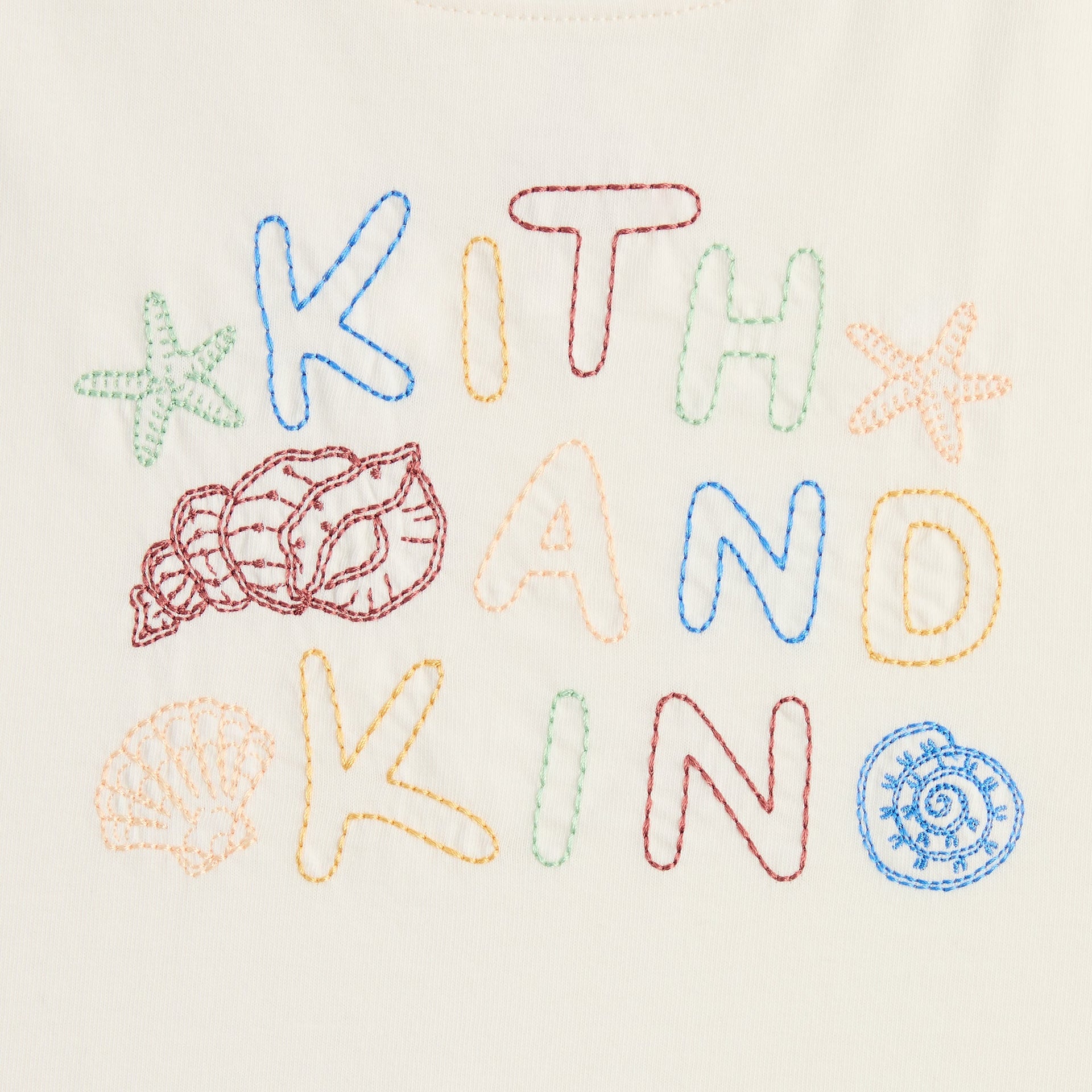 Kith Kids Embroidered Graphic Muscle Tank - Silk