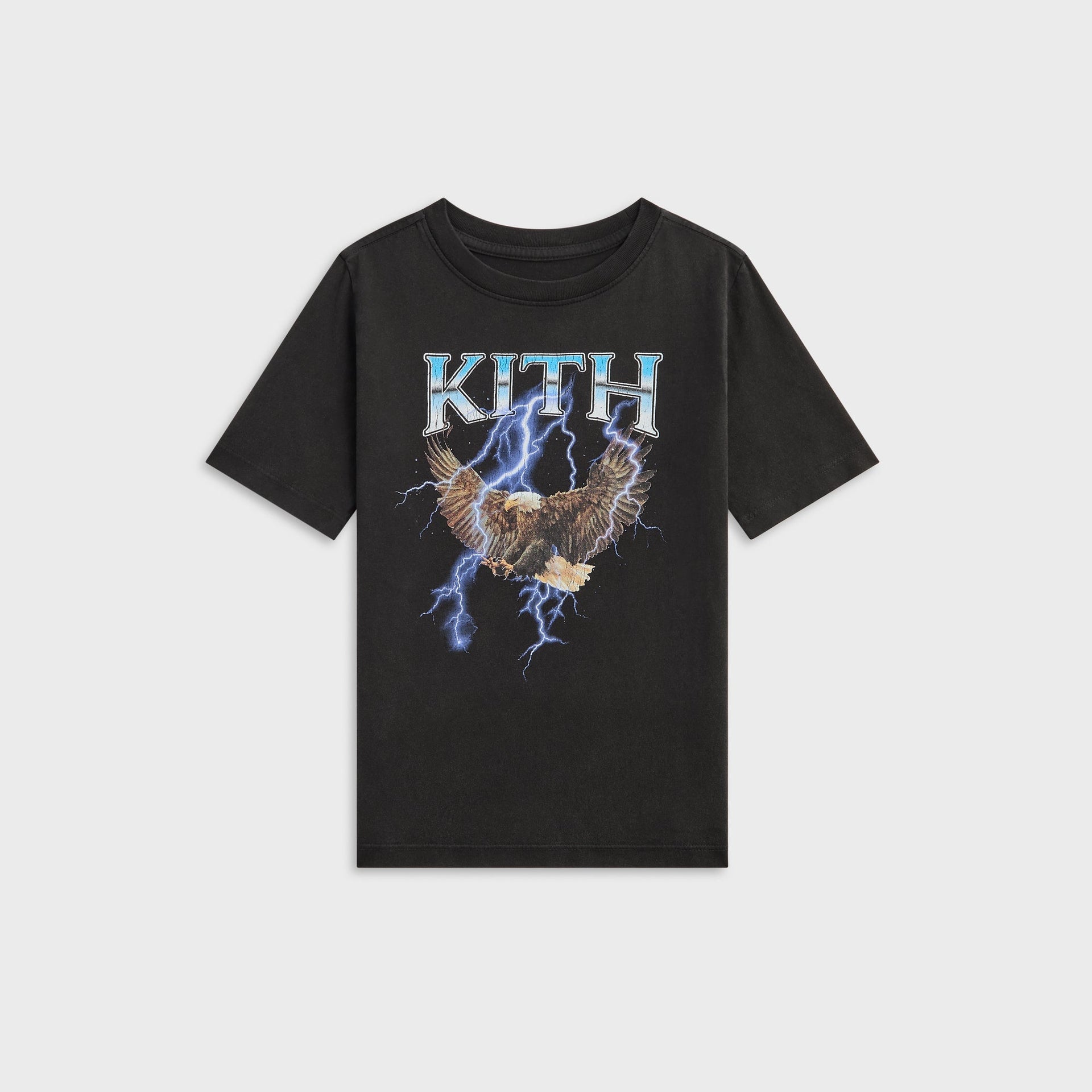 Kith Kids Vintage Eagle Tee - Black - PH
