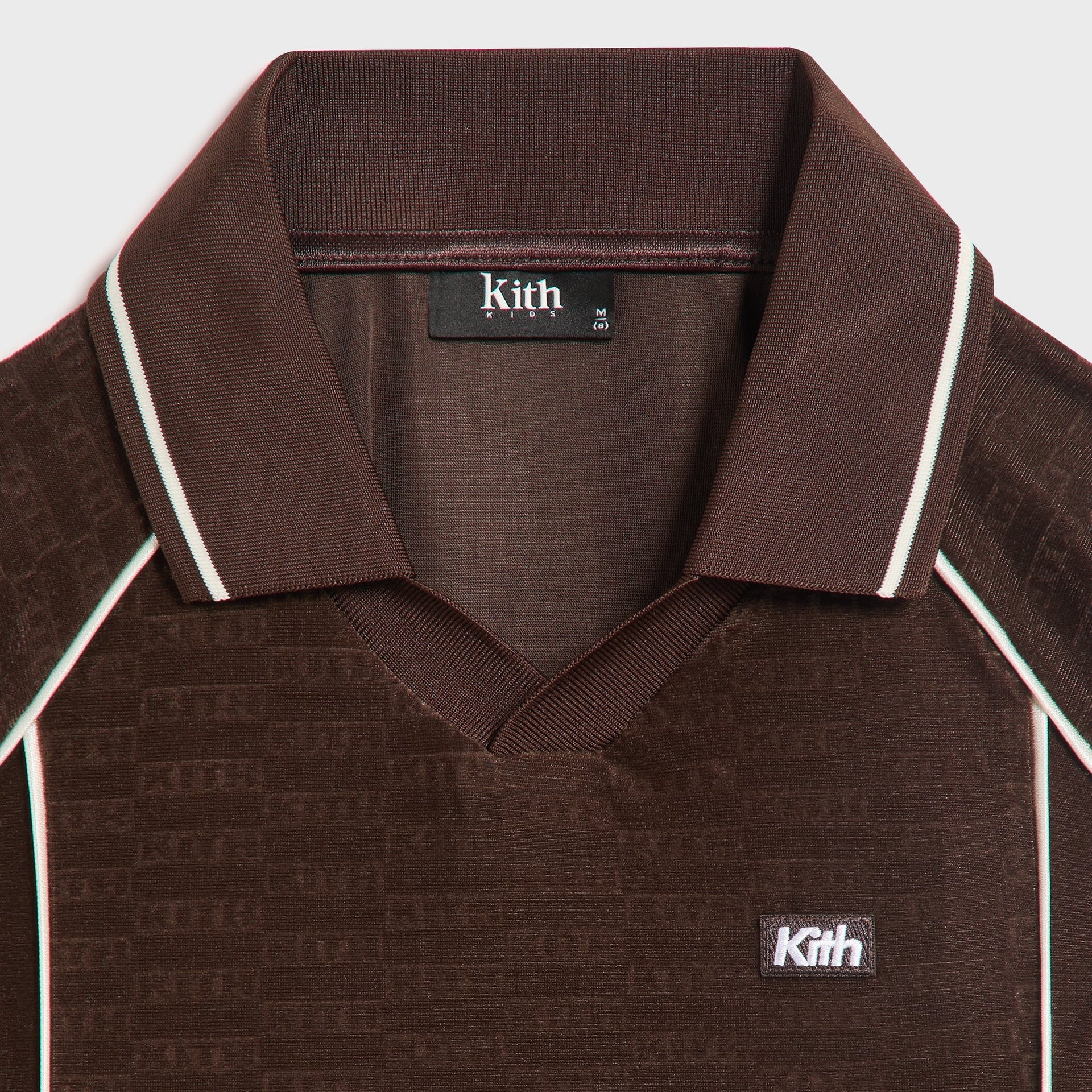 Kith Kids Monogram Velour Soccer Jersey - Kindling - PH