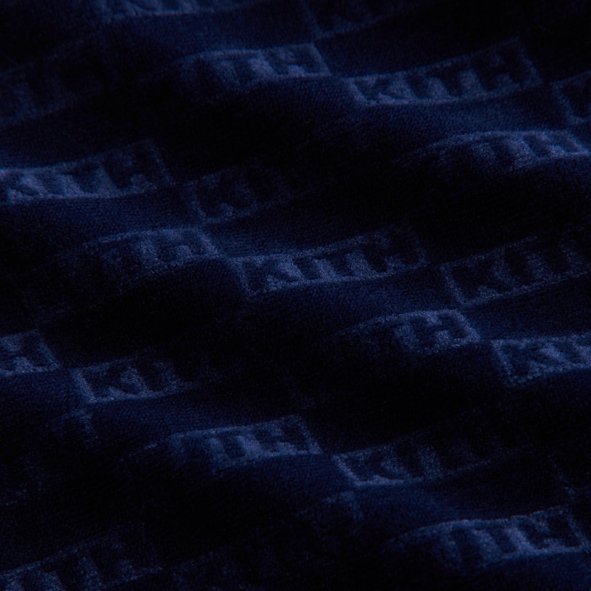 Kith Kids Monogram Velour Soccer Jersey - Nocturnal - PH