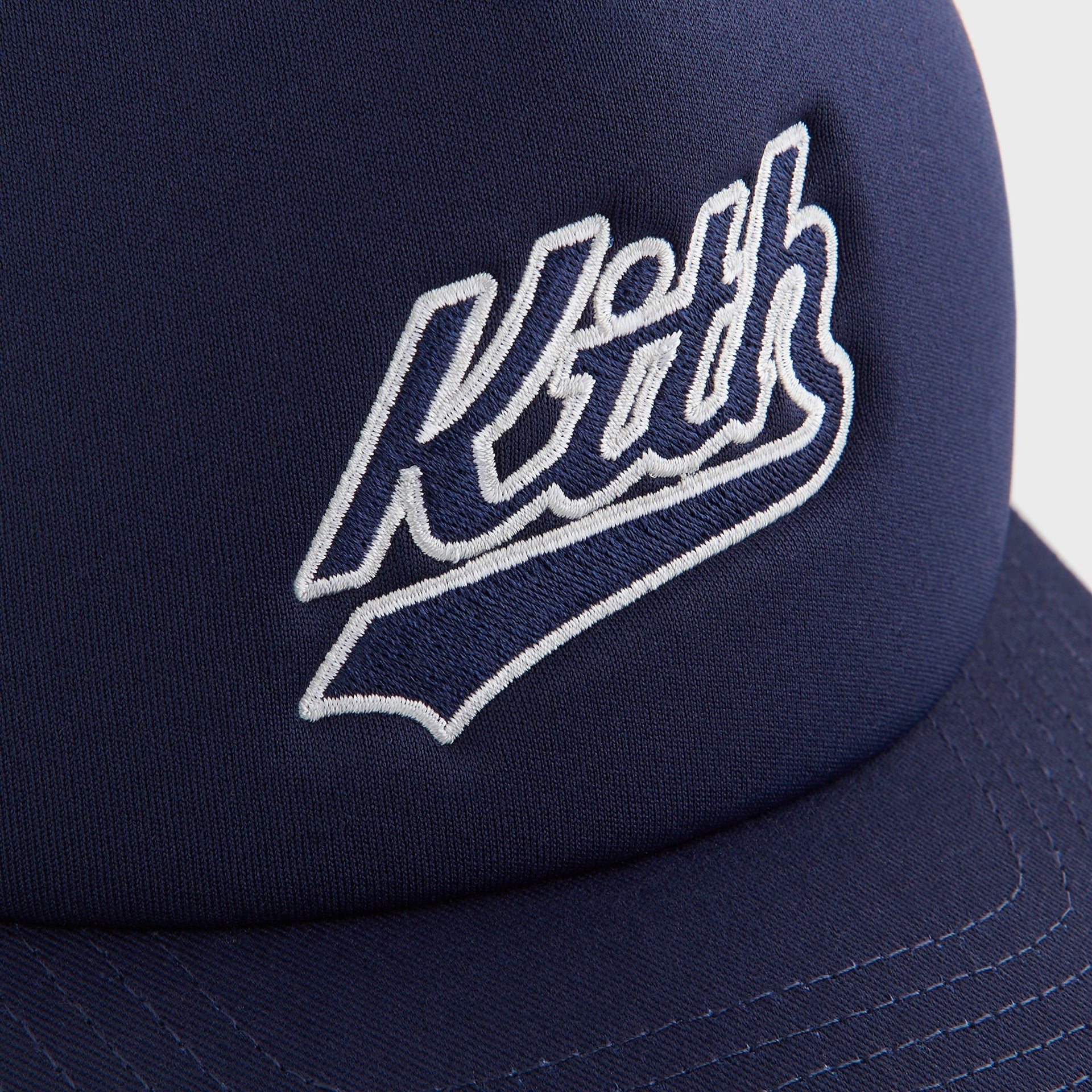 Kith Kids Varsity Logo Trucker Hat - Vista