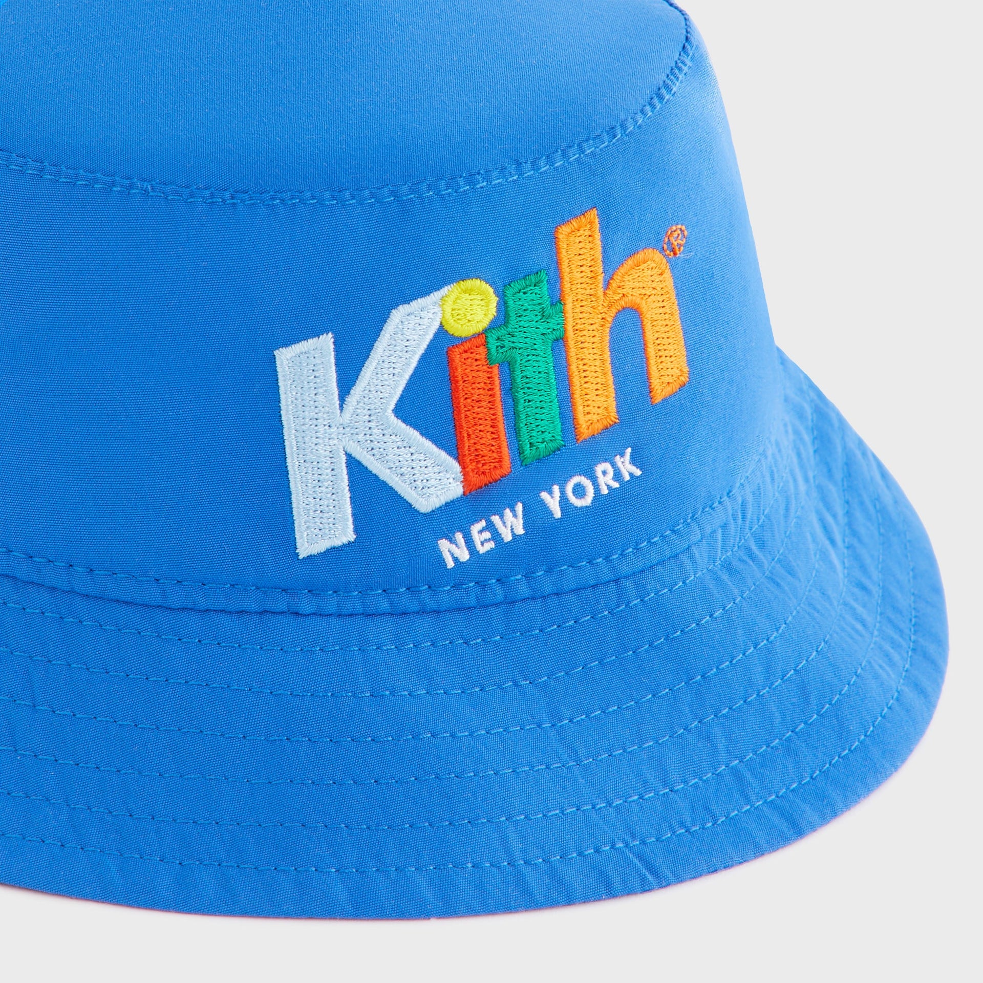 Kith Kids Retro Kai Swim Impact Bucket Hat - Marina