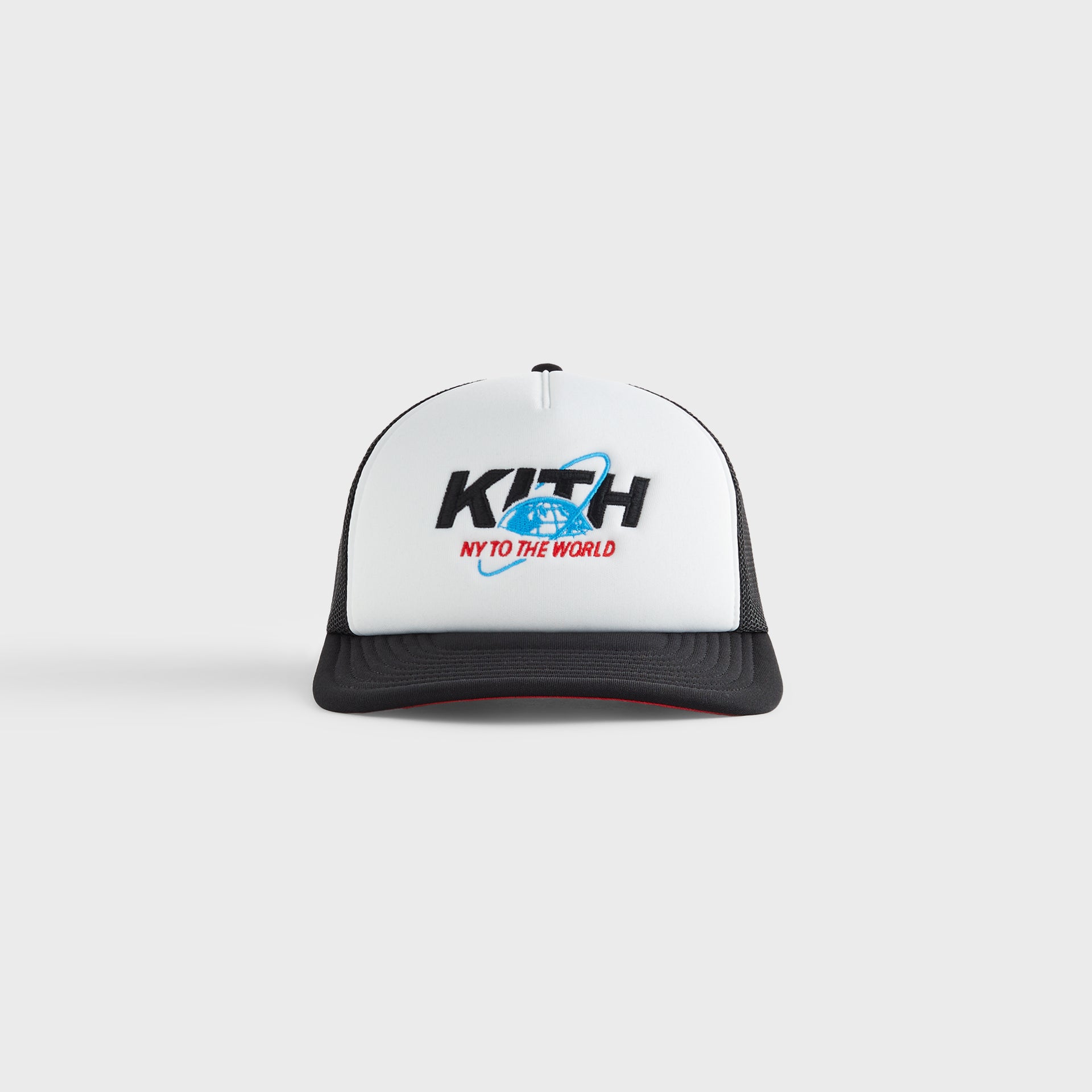 Kith Kids New York to the World Unisphere Trucker Hat - Black