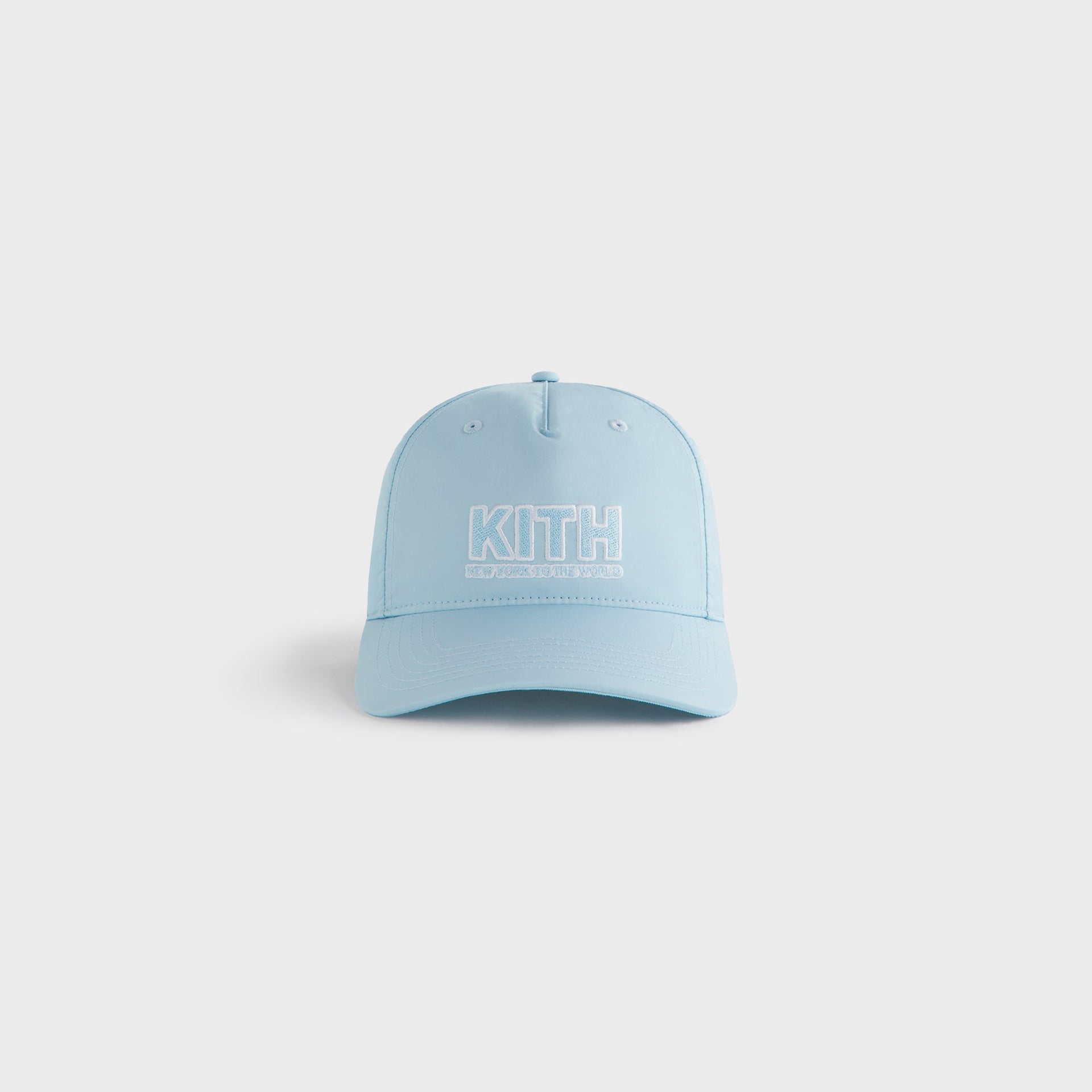 Kith Kids Wrinkle Nylon Snapback Hat - Blue Skies