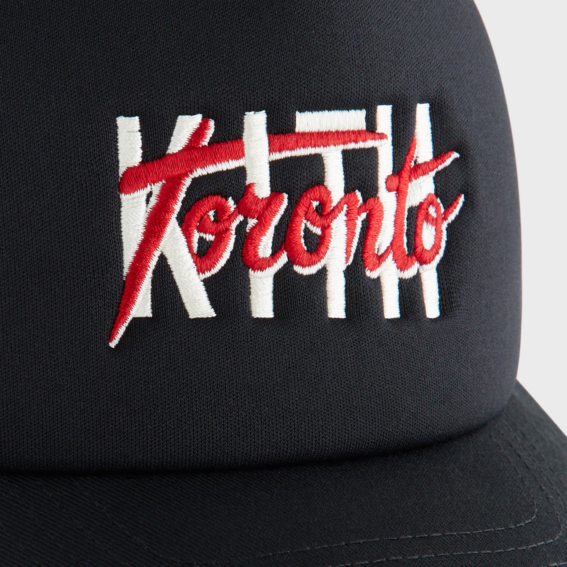 Kith Kids Toronto Regional Trucker Hat - Black