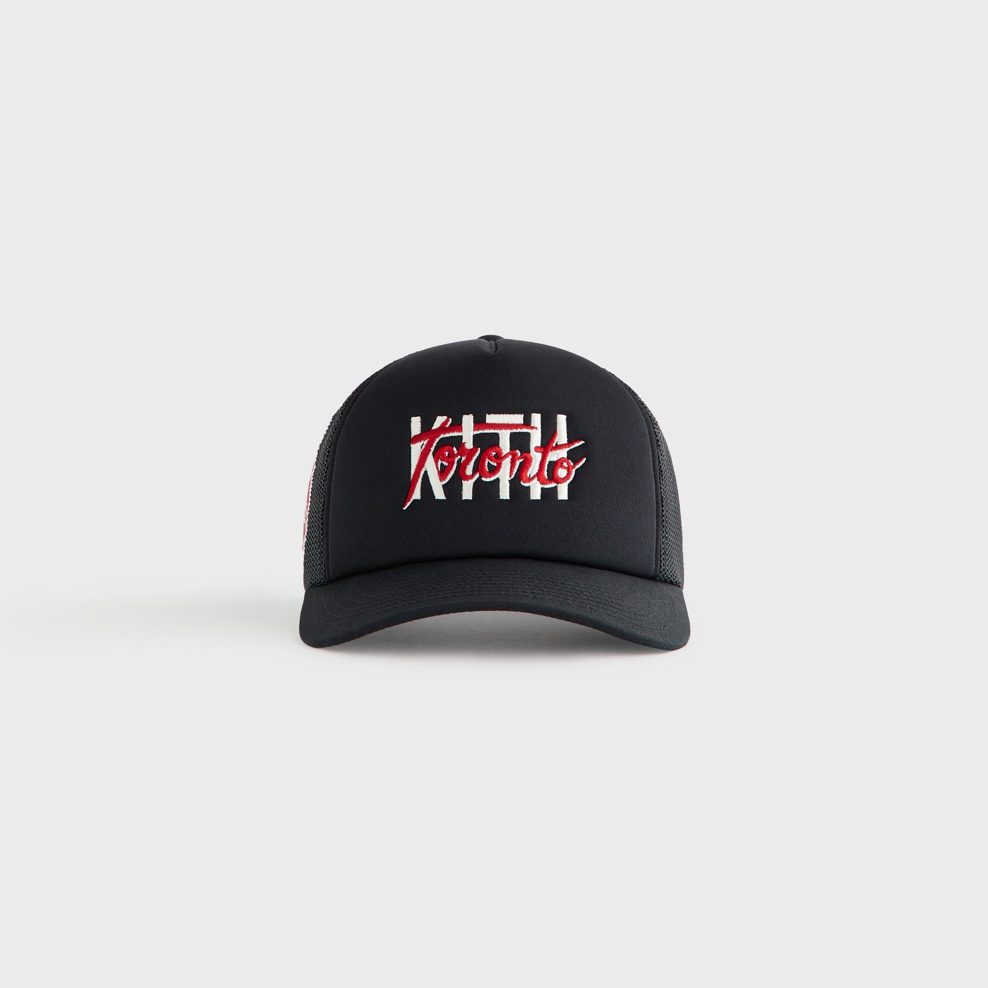 Kith Kids Toronto Regional Trucker Hat - Black