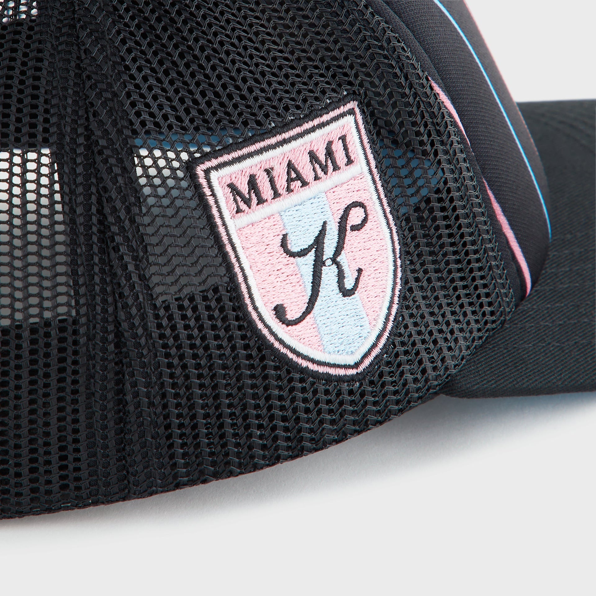 Kith Kids Miami Regional Trucker Hat - Black