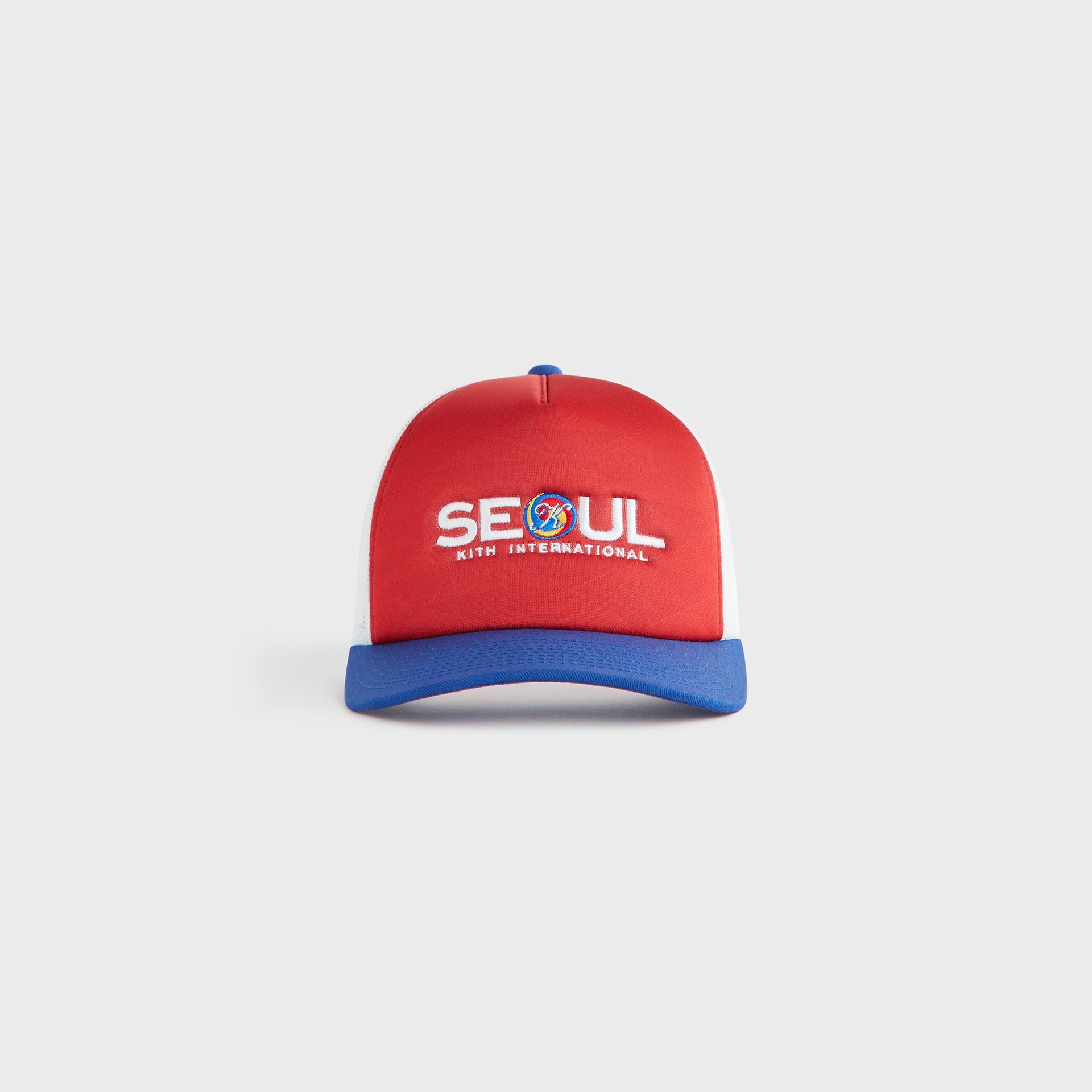 Kith Kids Seoul Regional Trucker Hat - Cherry Bomb