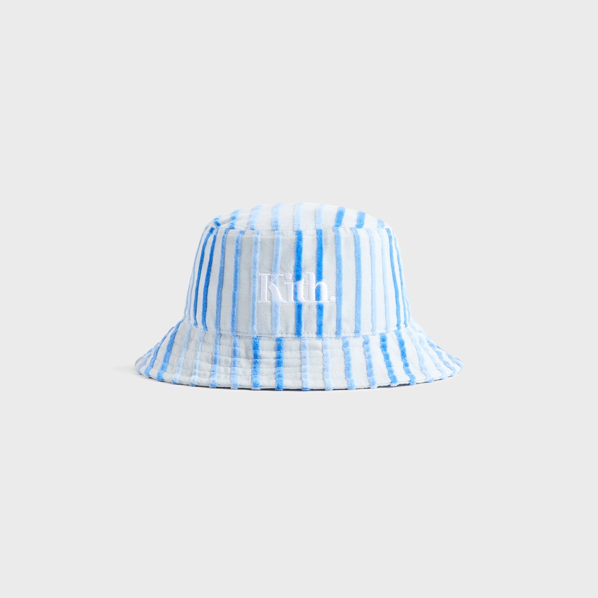Kith Kids Chenille Stripe Dawson Bucket Hat - Cornflower - PH