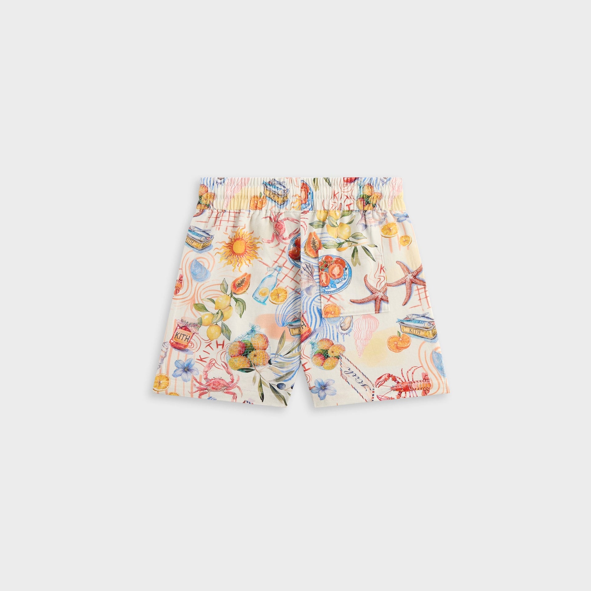 Kith Kids Summer Picnic Thompson Camp Short - Sandrift