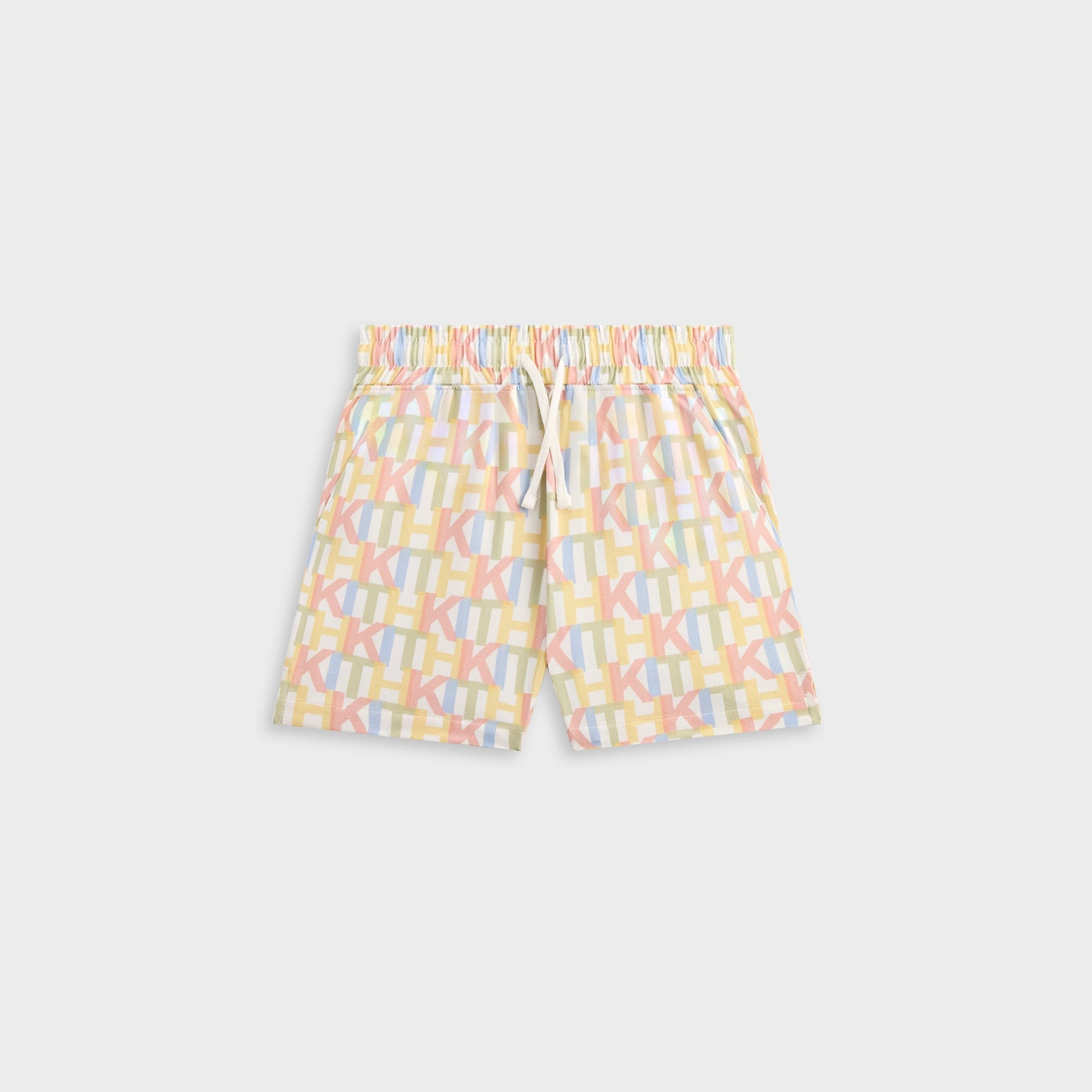Kith Kids Monogram Thompson Camp Short - Silk