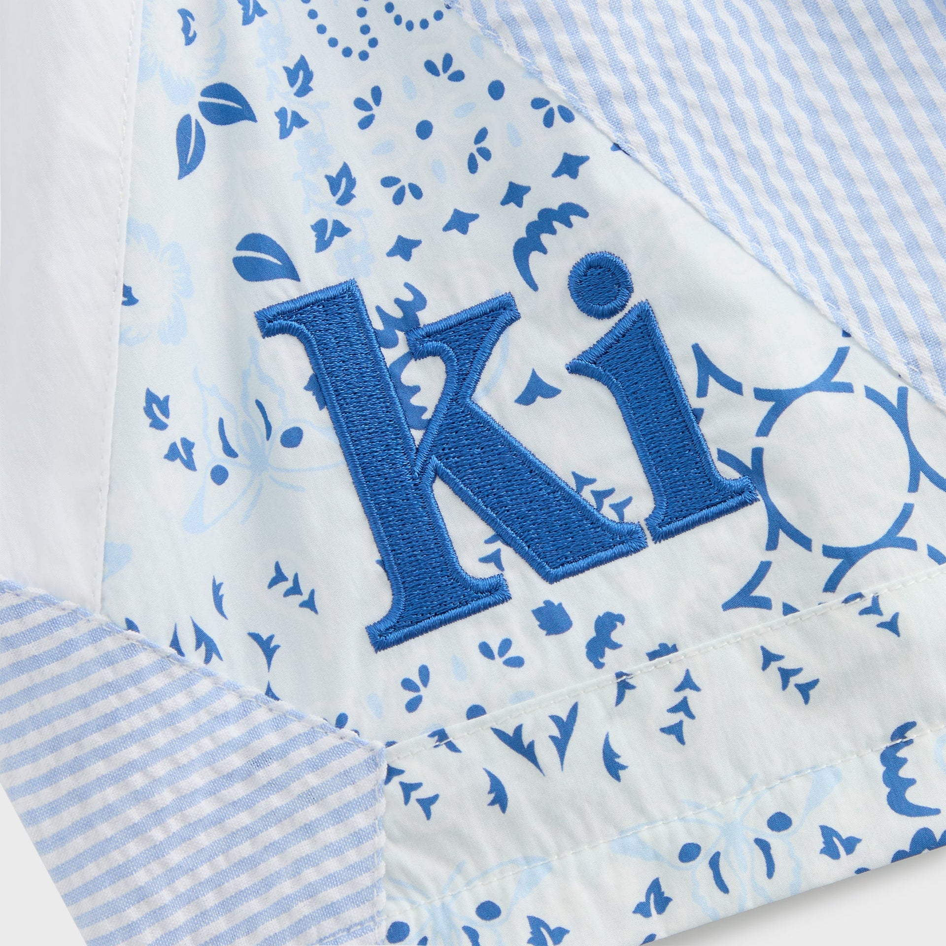 Kith Kids Patchwork Turbo Short - Larimar