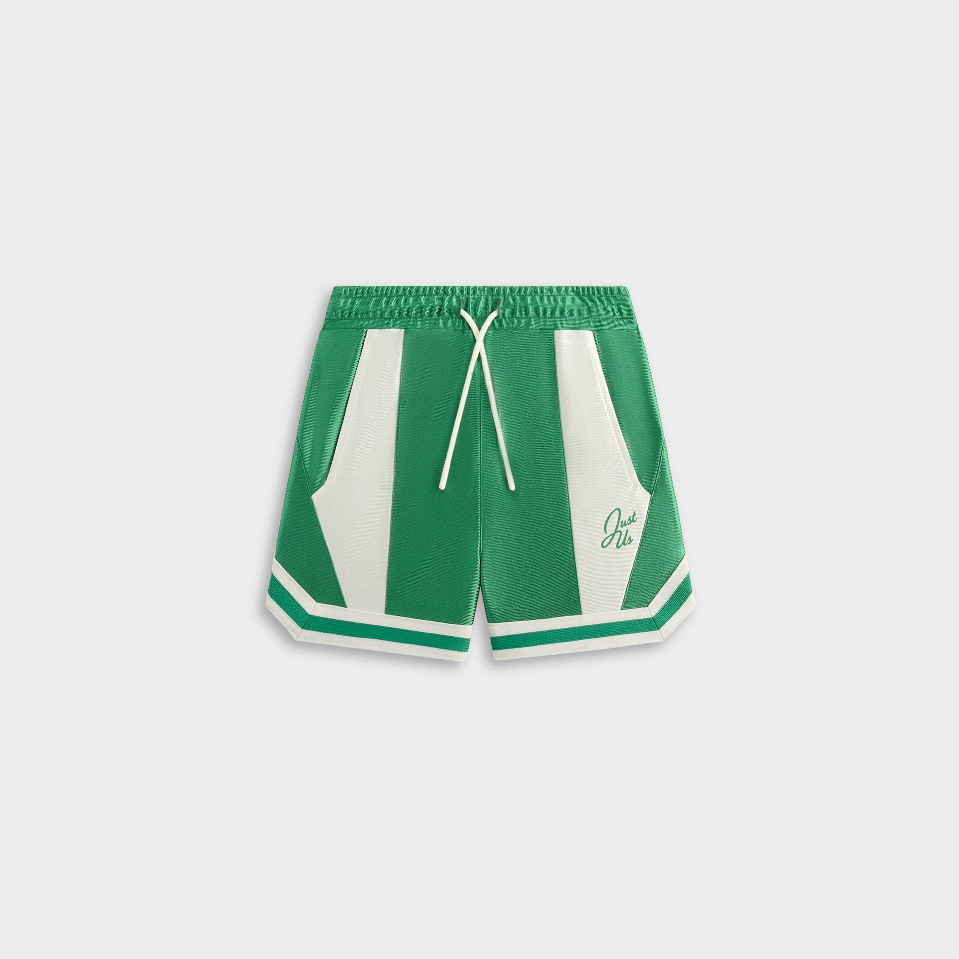 Kith Kids NY to the World Faille Curtis Short - Parrot