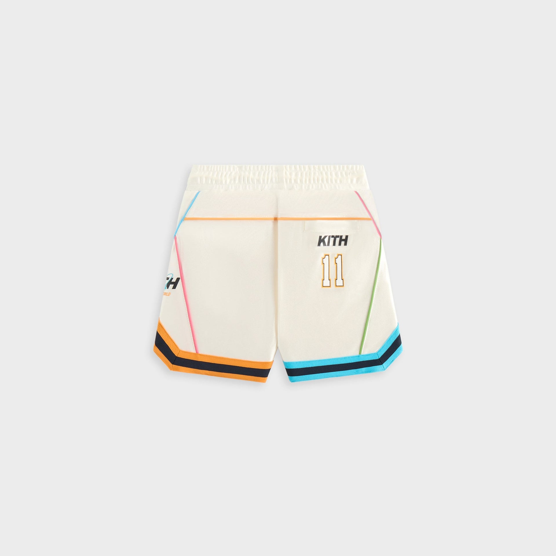 Kith Kids NY to the World Unisphere Faille Short - Sandrift