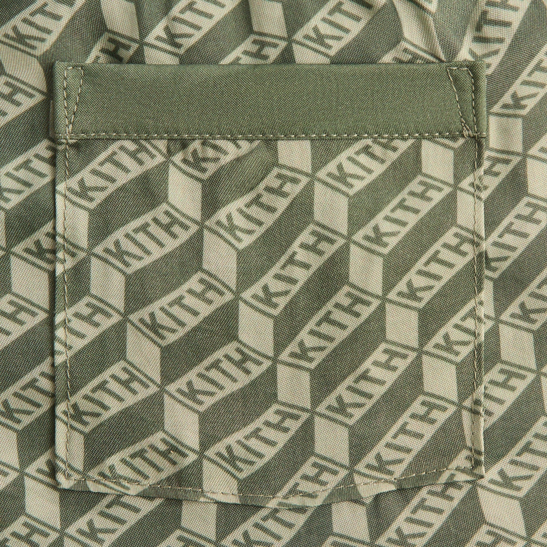 Kith Kids Monogram Thompson Camp Short - Spear