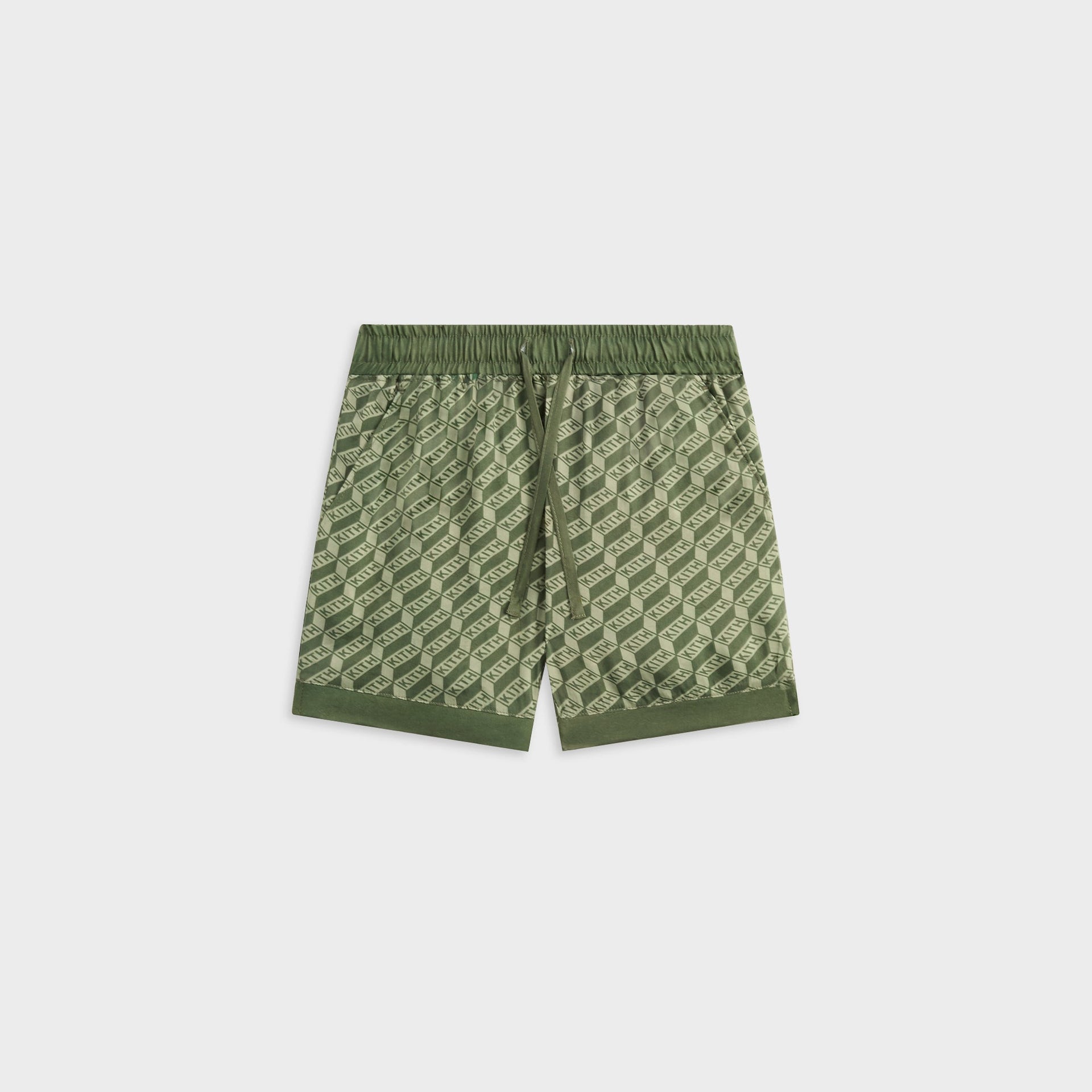 Kith Kids Monogram Thompson Camp Short - Spear