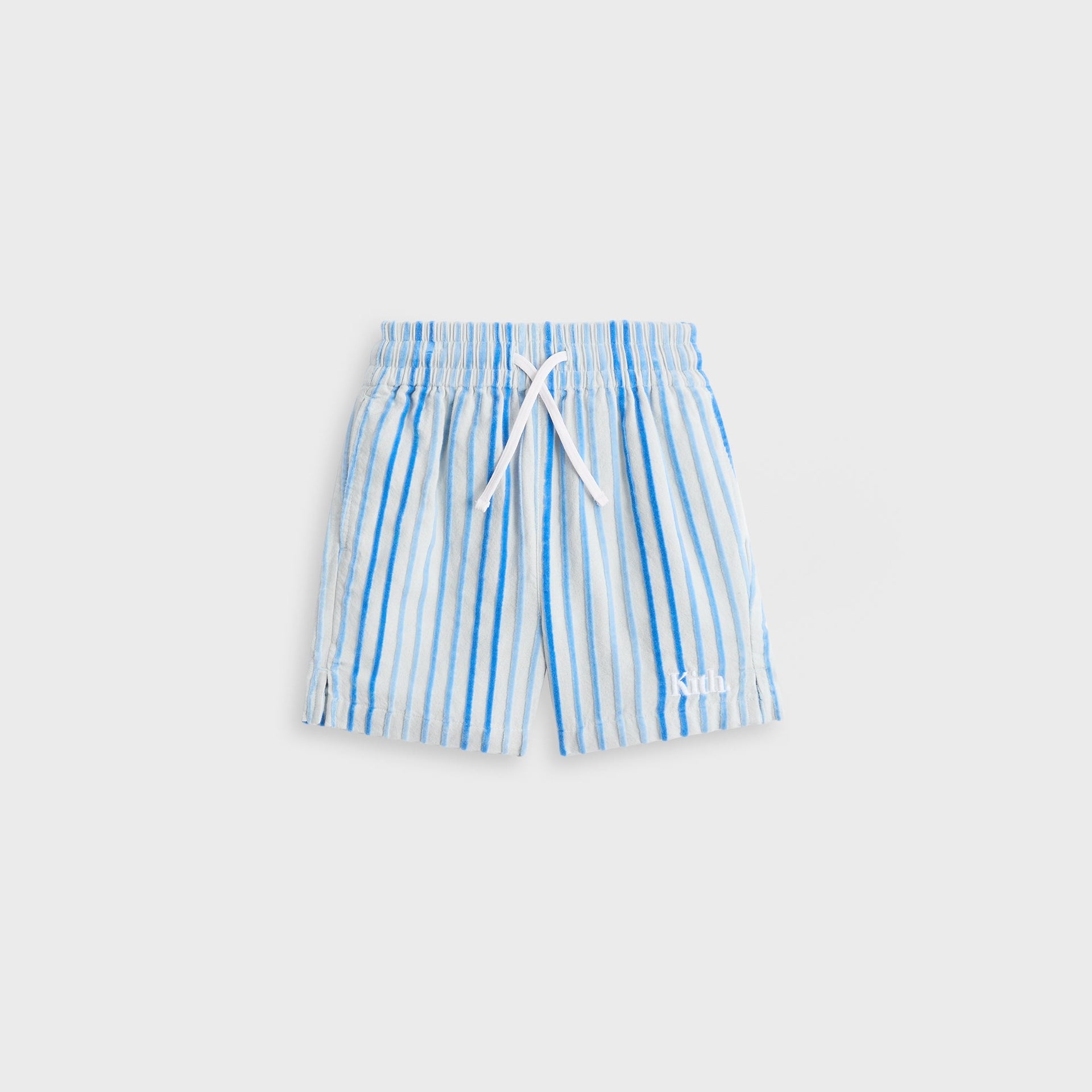 Kith Kids Chenille Stripe Thompson II Camp Short - Cornflower - PH