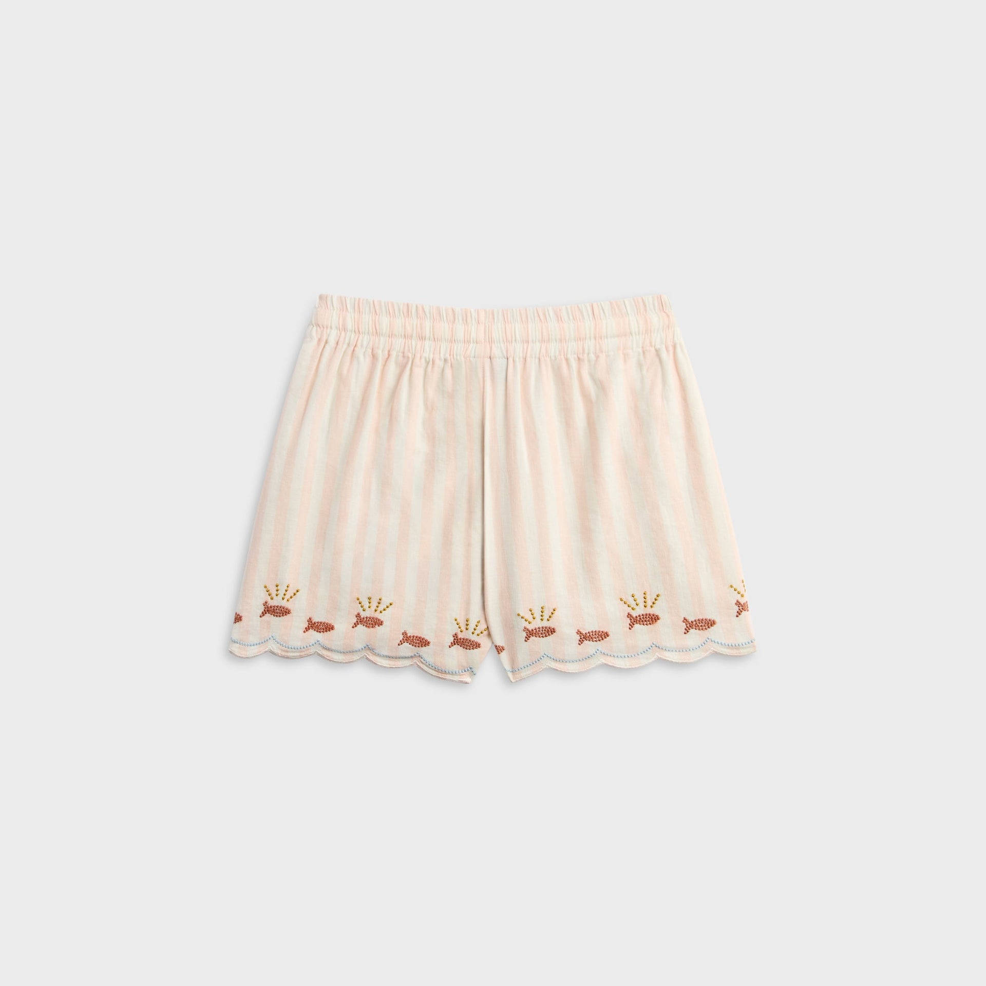 Kith Kids Embroidered Michla Camp Short - Sahara