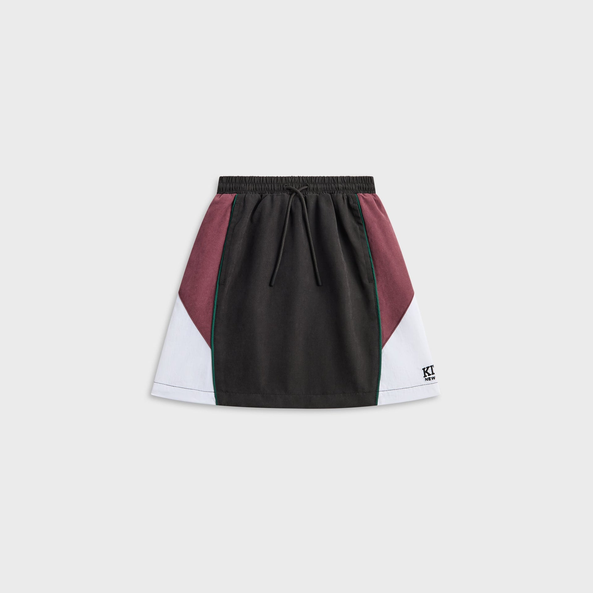 Kith Kids Blocked Track Skirt - Black - PH