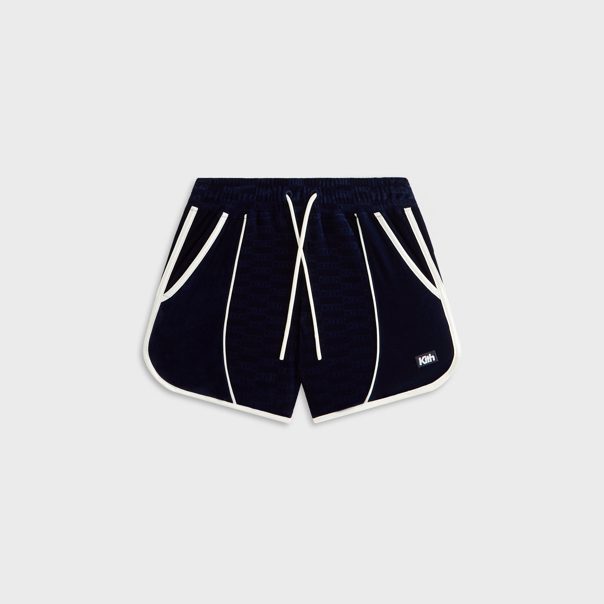 Kith Kids Monogram Velour Jordan Short - Nocturnal - PH