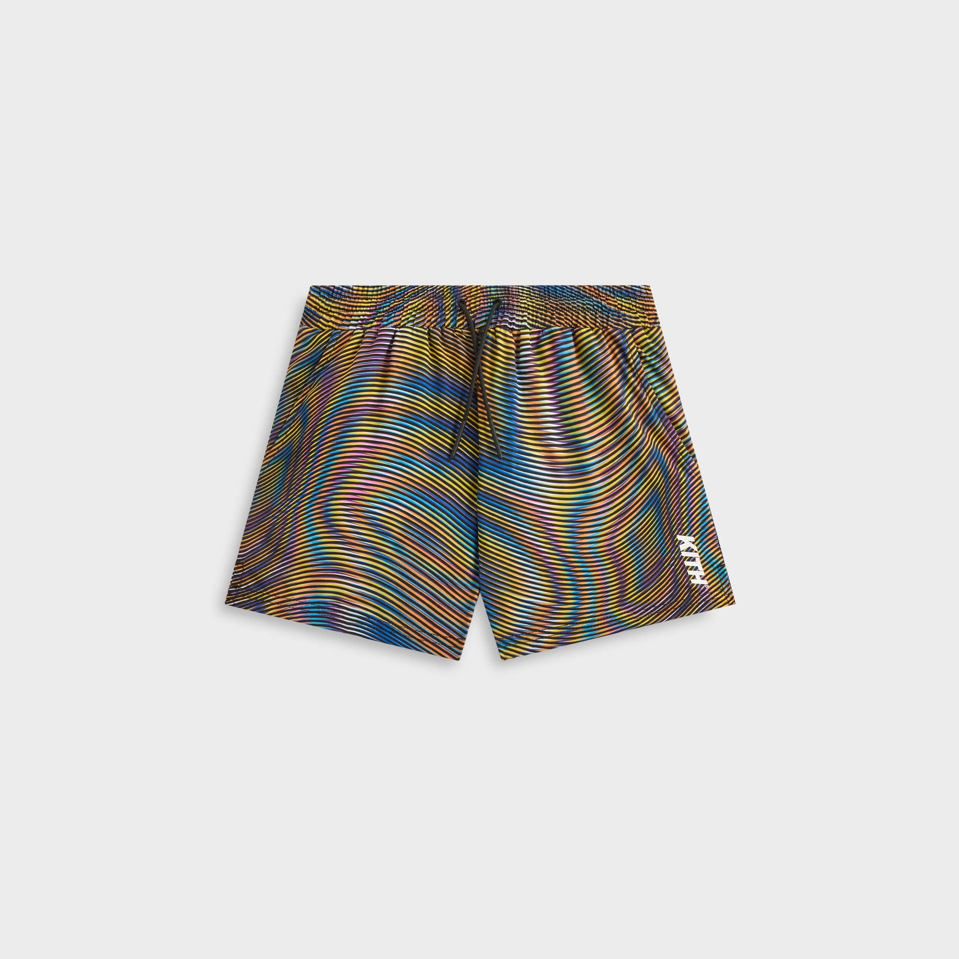 Kith Kids Moire Kai Swim Trunk - Black