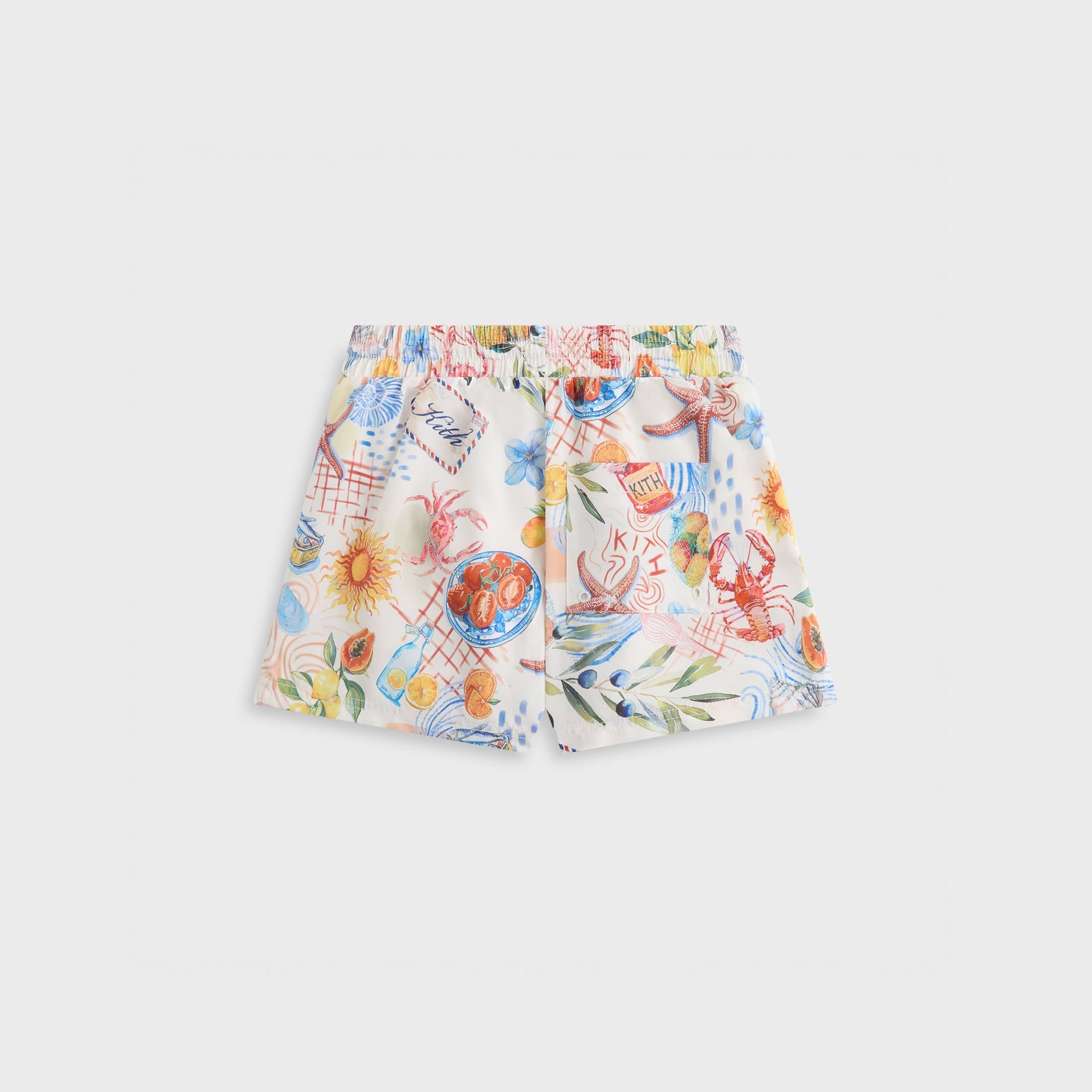 Kith Kids Summer Picnic Kai Swim Trunk - Sandrift