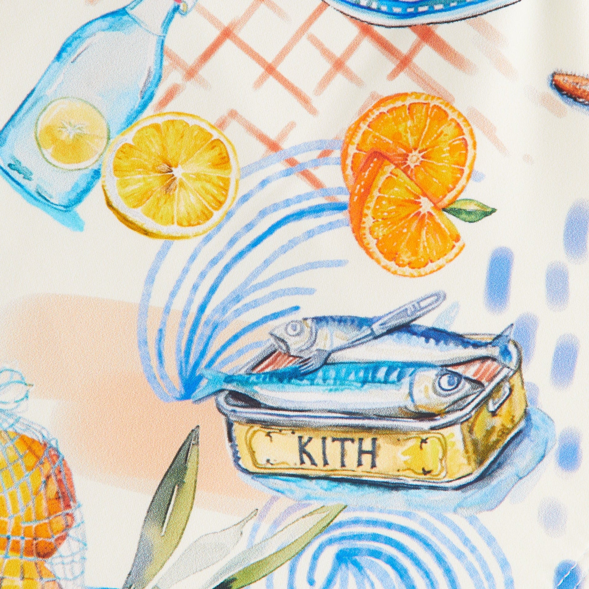 Kith Kids Summer Picnic Maya One-Piece Swim Suit - Sandrift