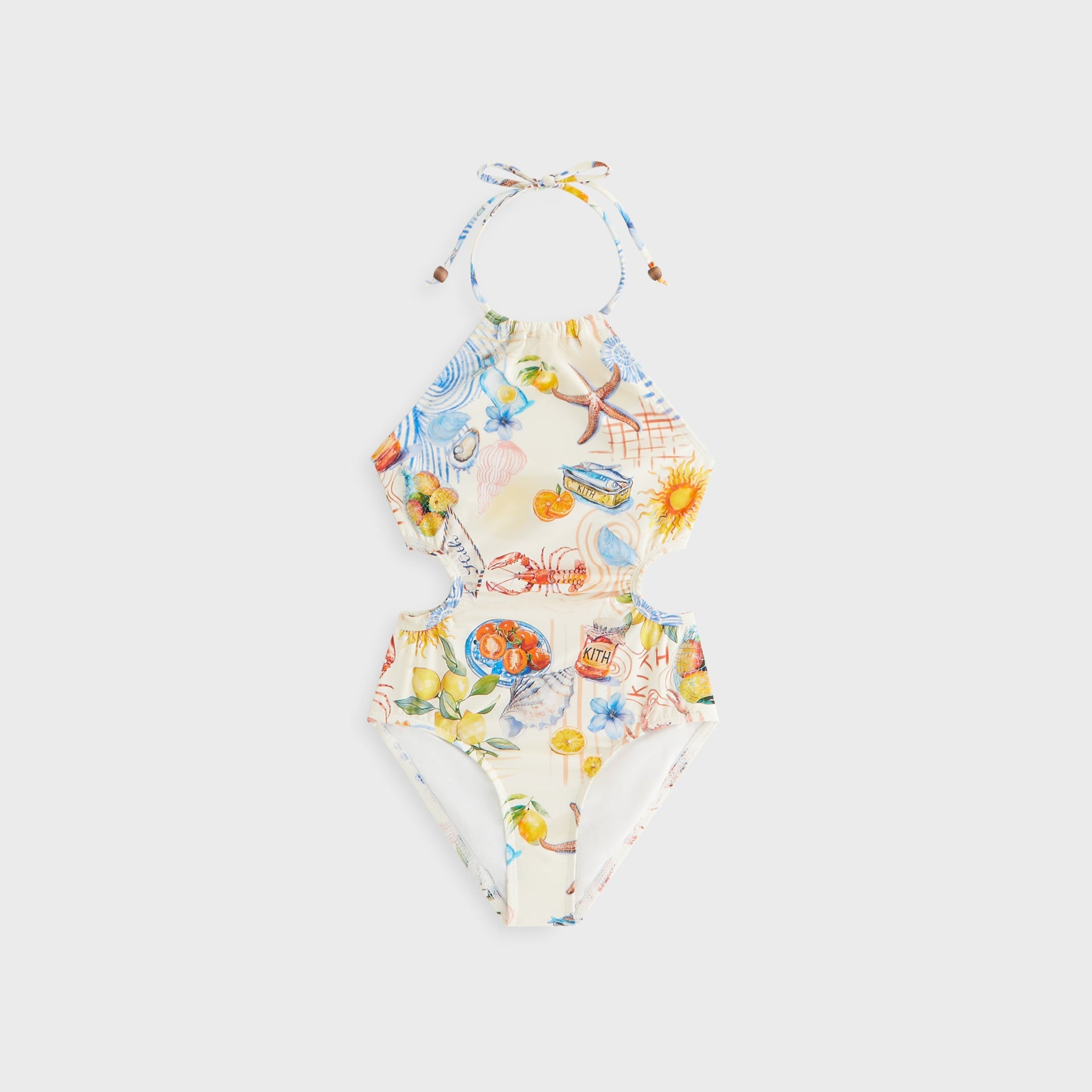 Kith Kids Summer Picnic Maya One-Piece Swim Suit - Sandrift
