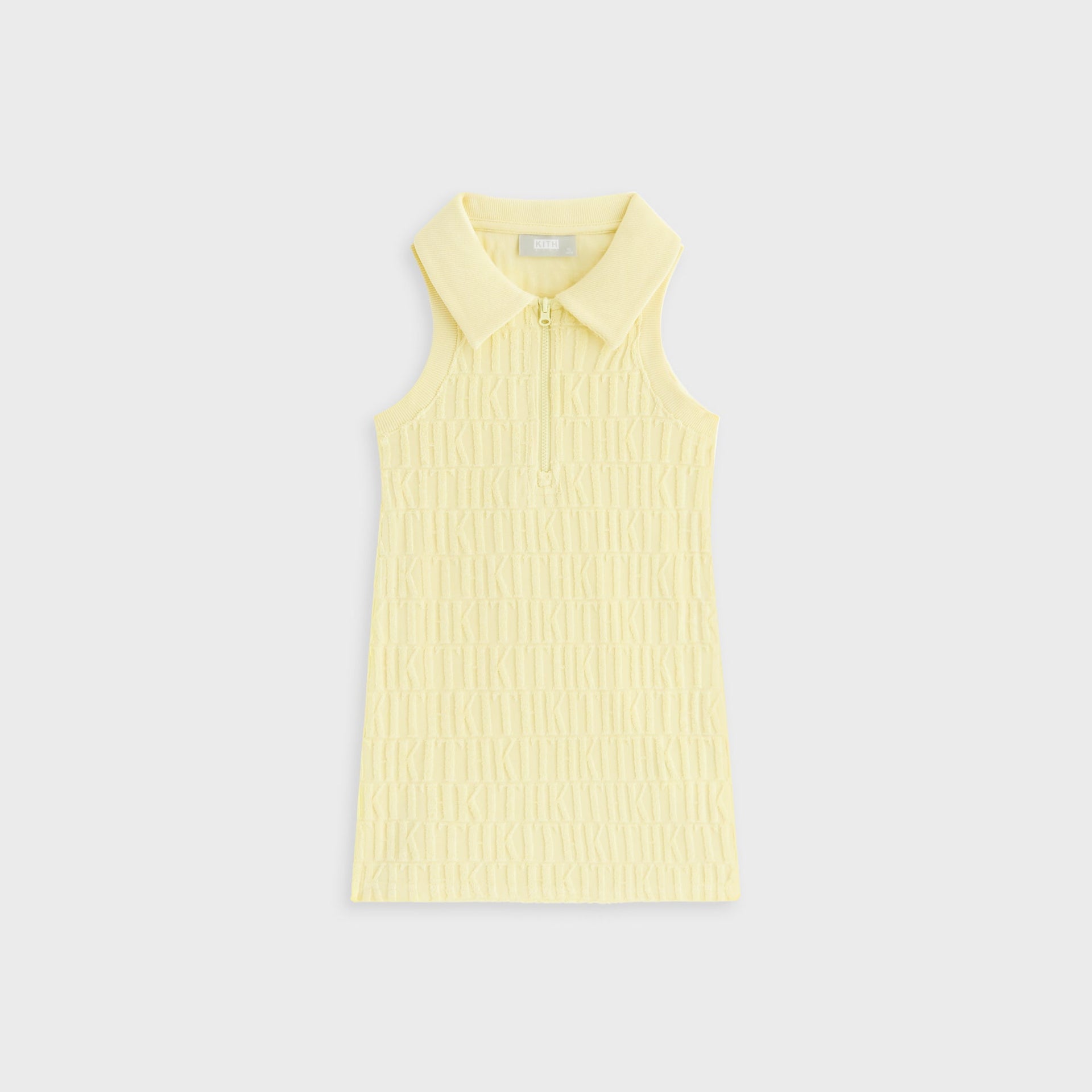 Kith Kids Monogram Terry Polo Dress - Ray