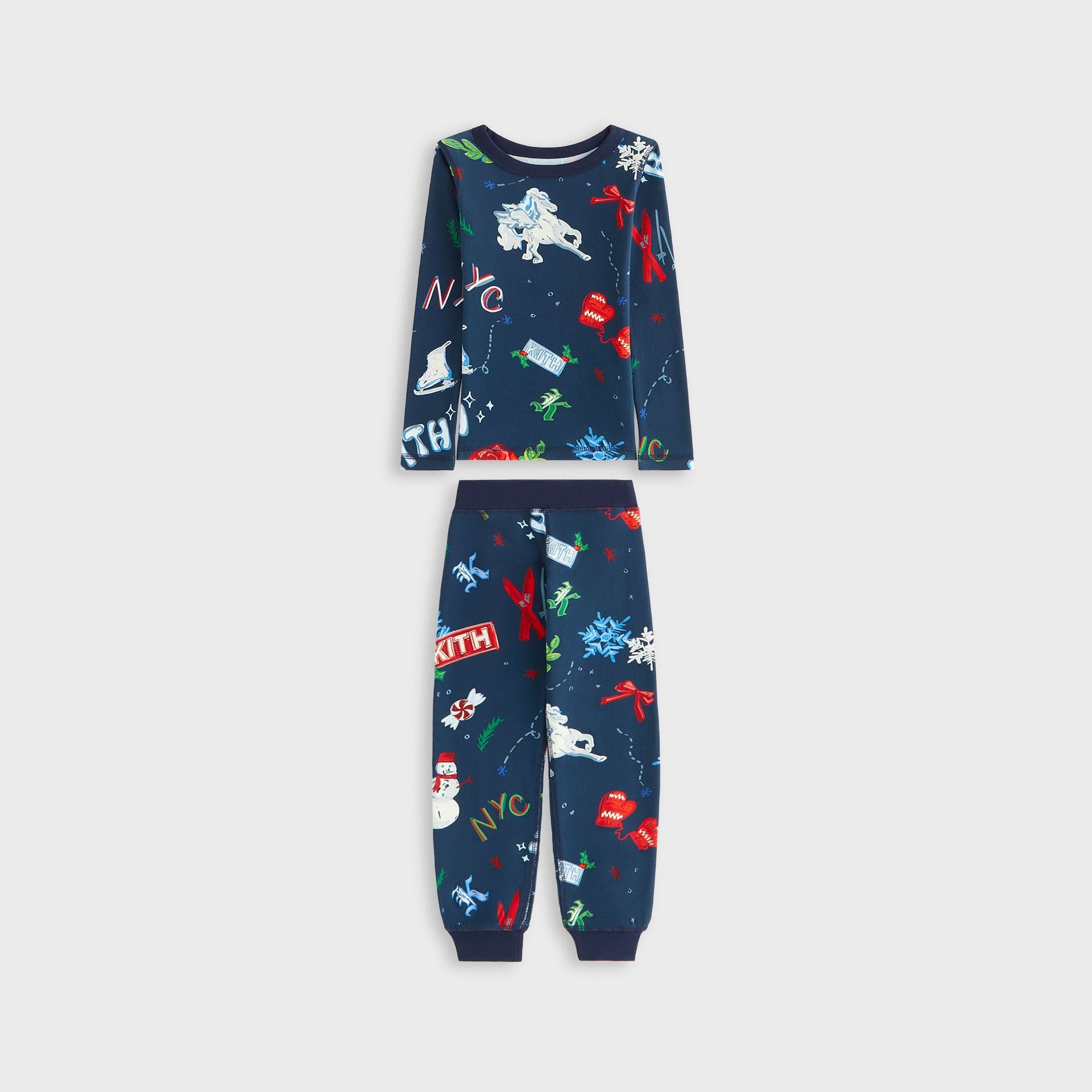 Kithmas Kids Printed Lounge Set - Nocturnal