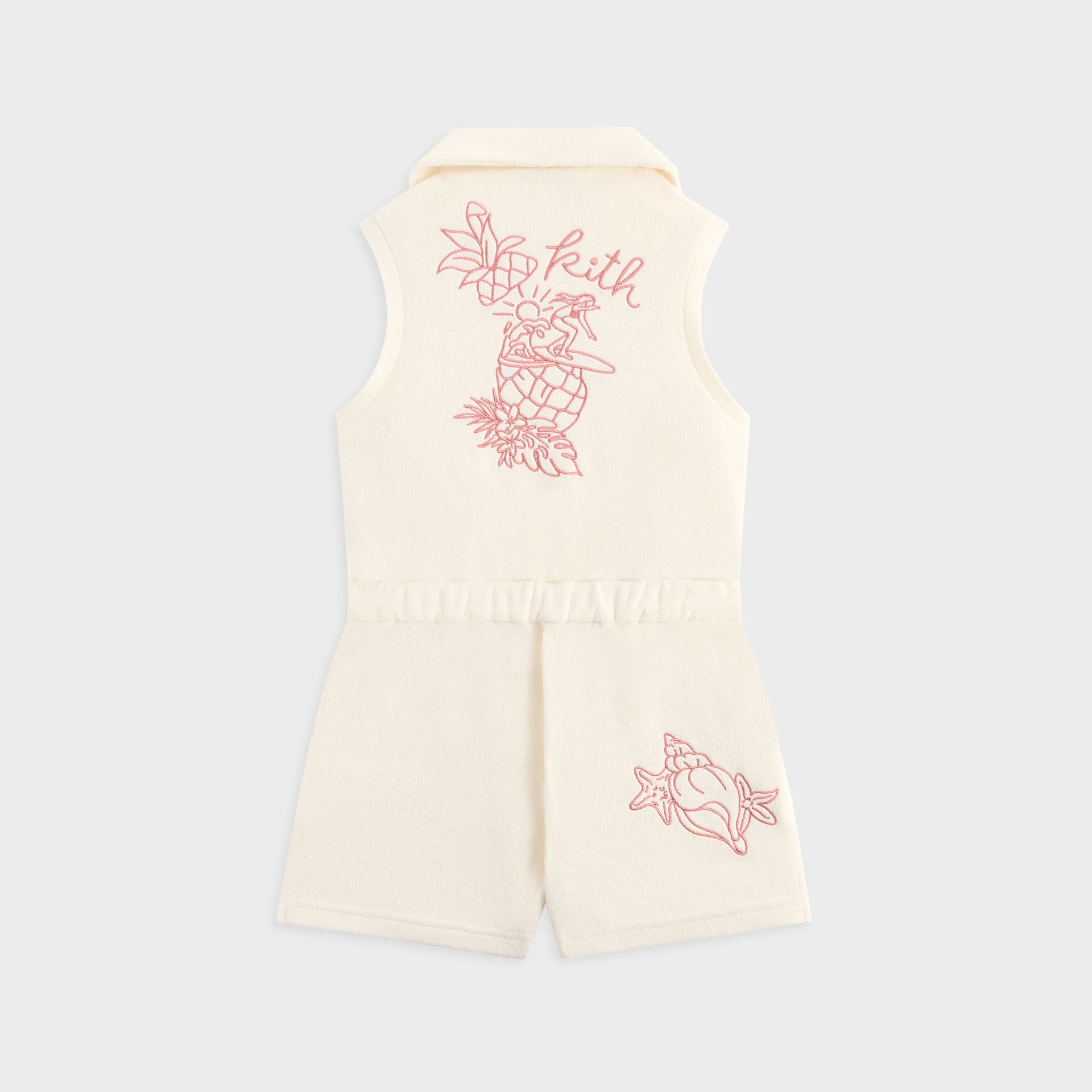 Kith Kids Novelty Terry Romper - Sandrift