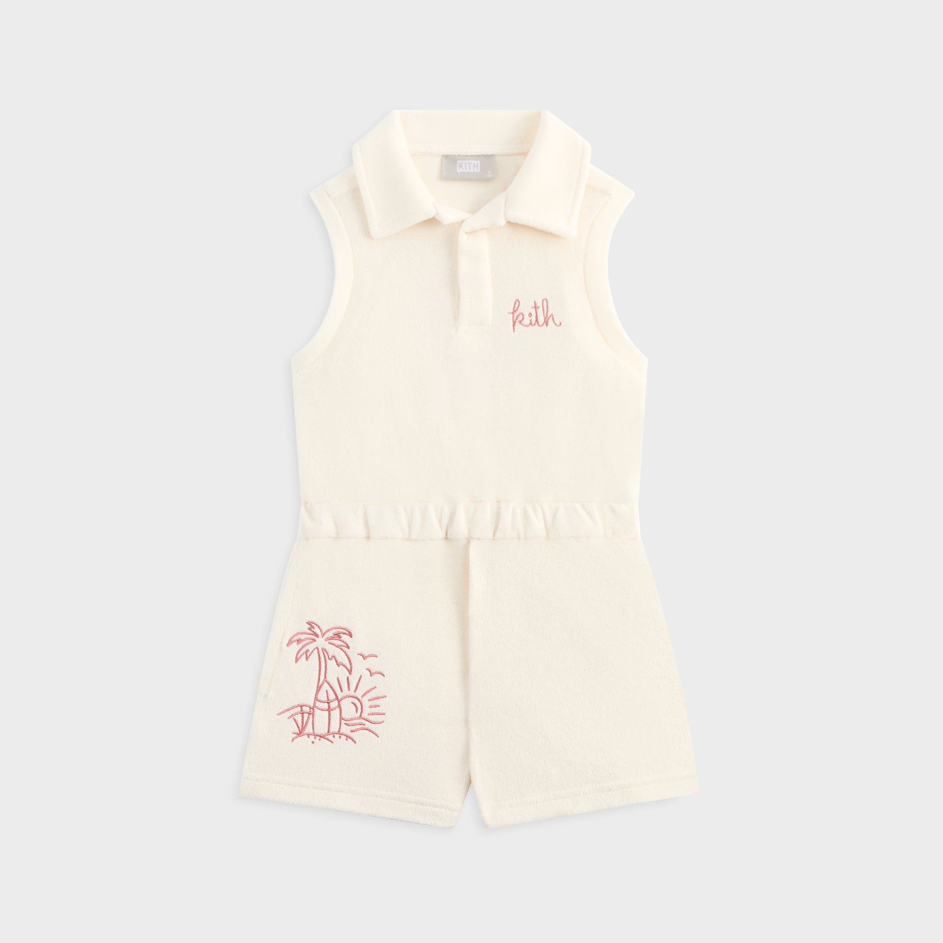 Kith Kids Novelty Terry Romper - Sandrift