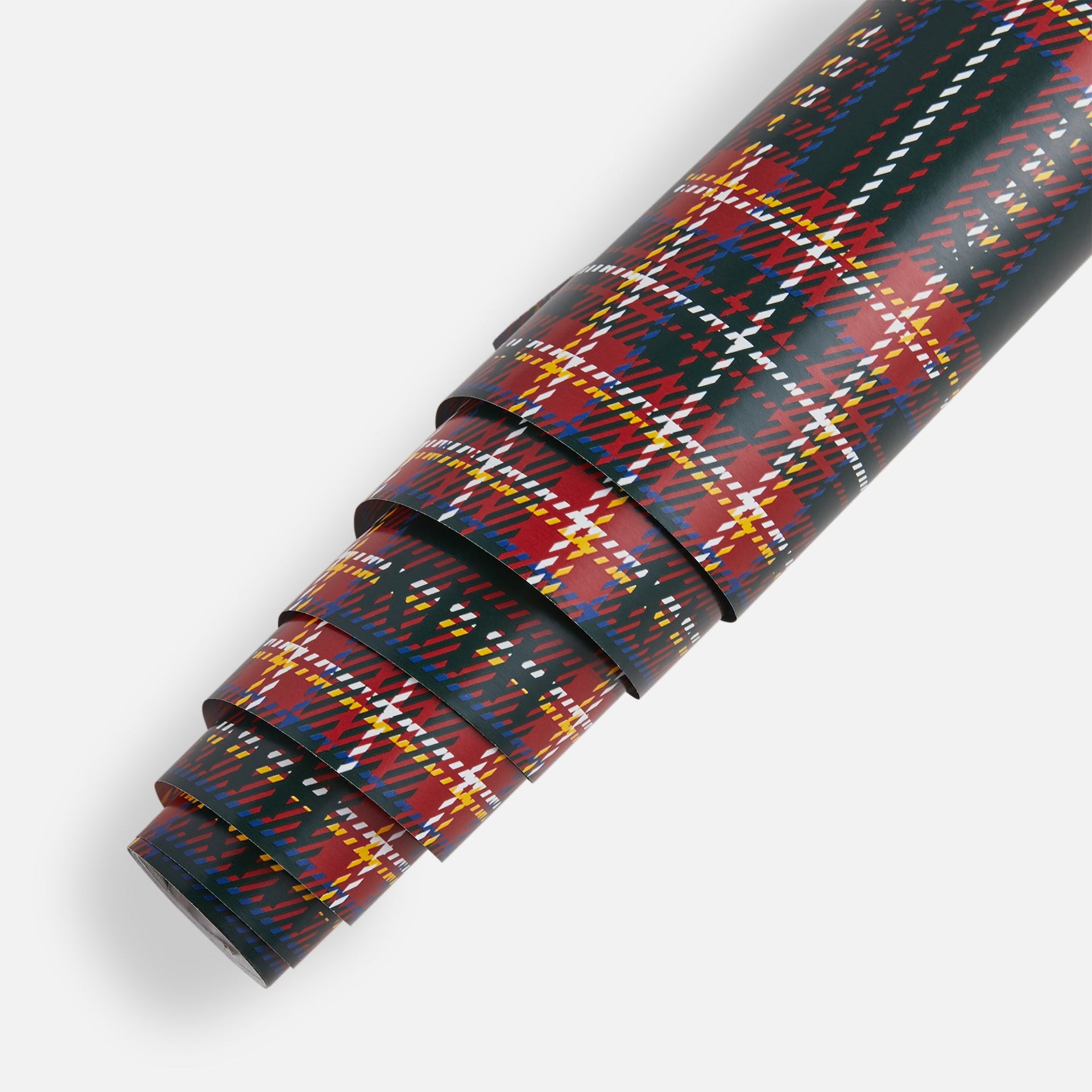 Kithmas Tartan Wrapping Paper - Stadium