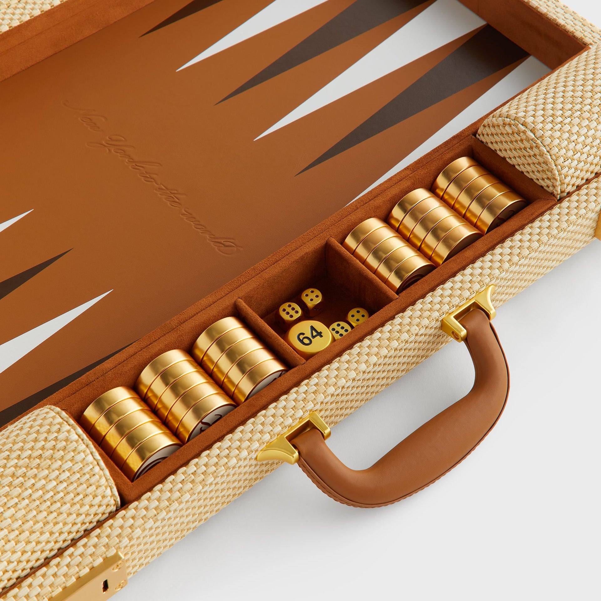 Kith Raffia Backgammon Board - Radiant