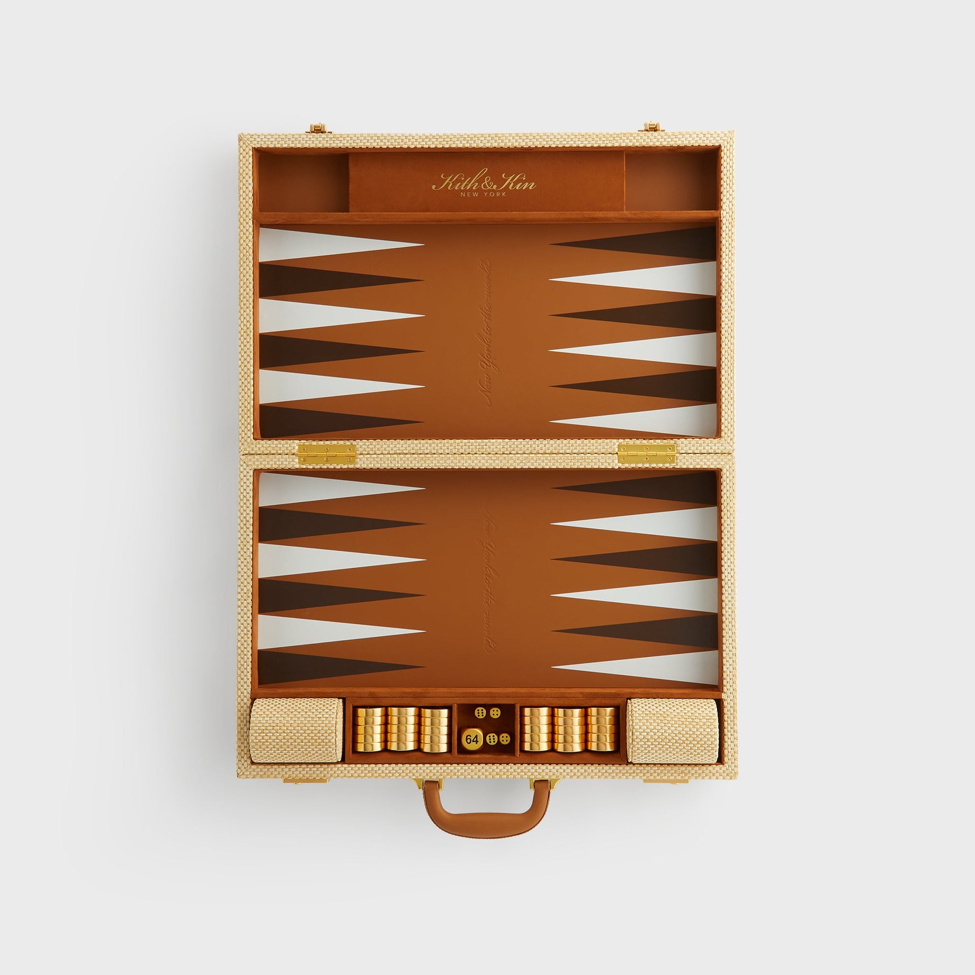 Kith Raffia Backgammon Board - Radiant