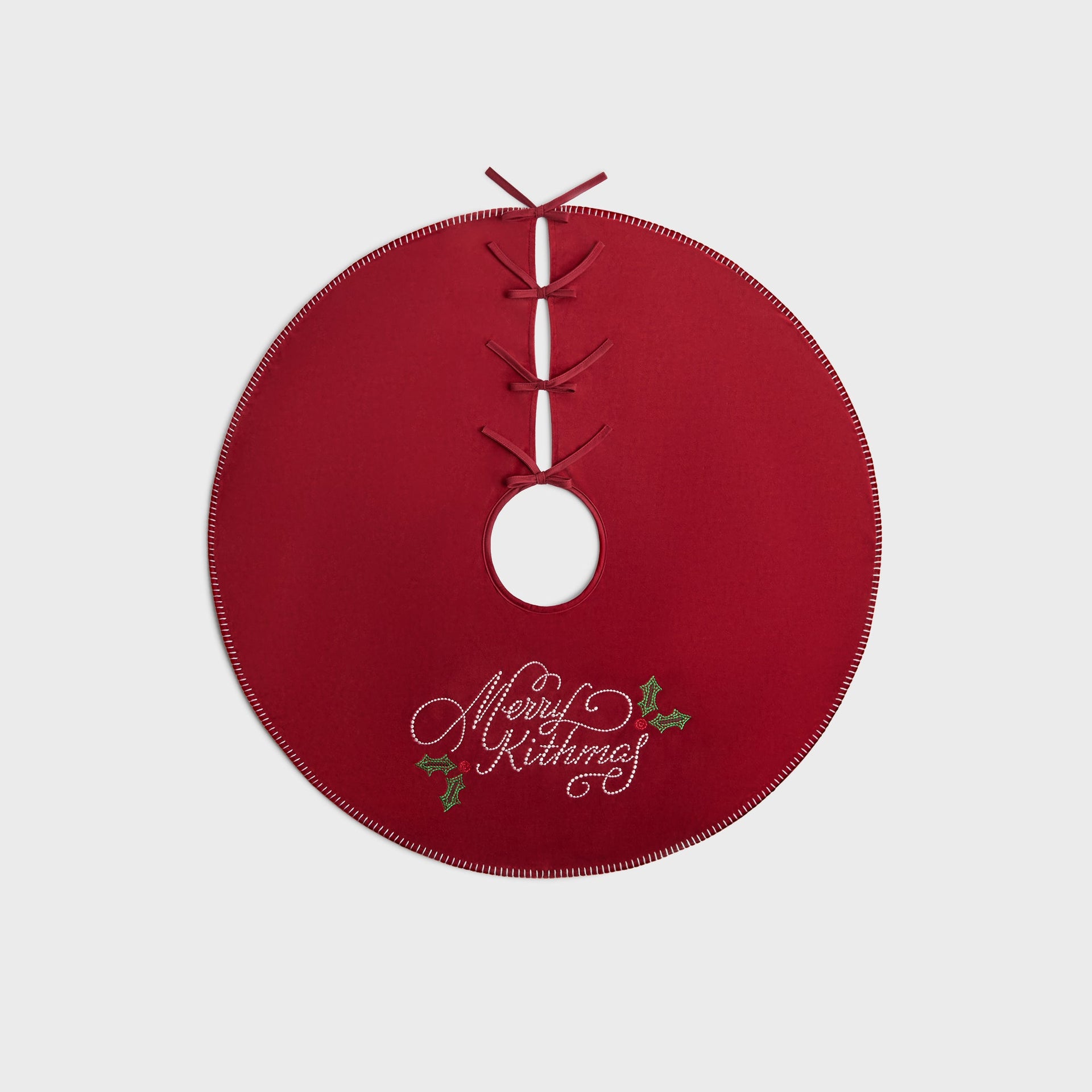 Kithmas Velvet Christmas Tree Skirt - Allure
