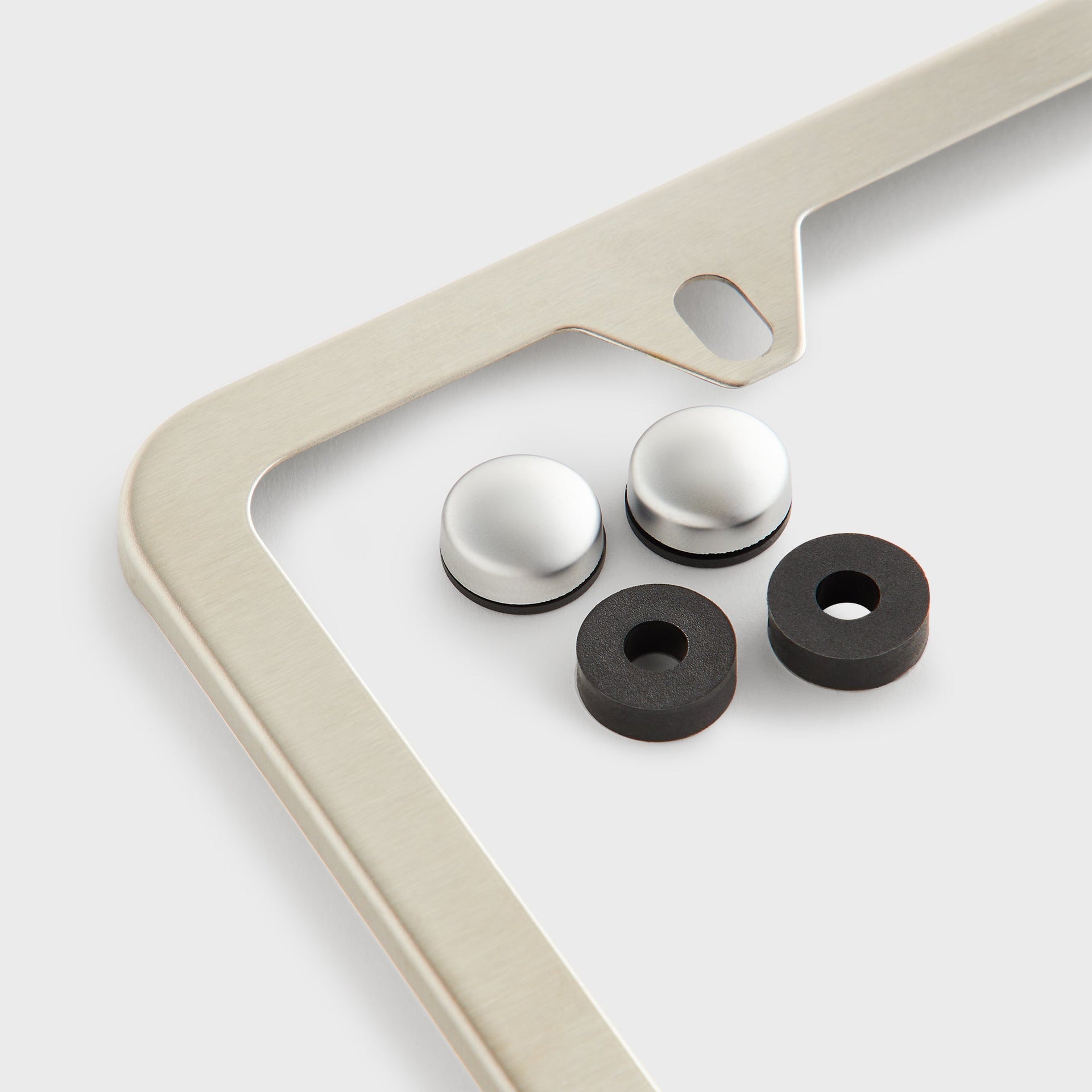 Kith for the New York Yankees License Plate - Silver